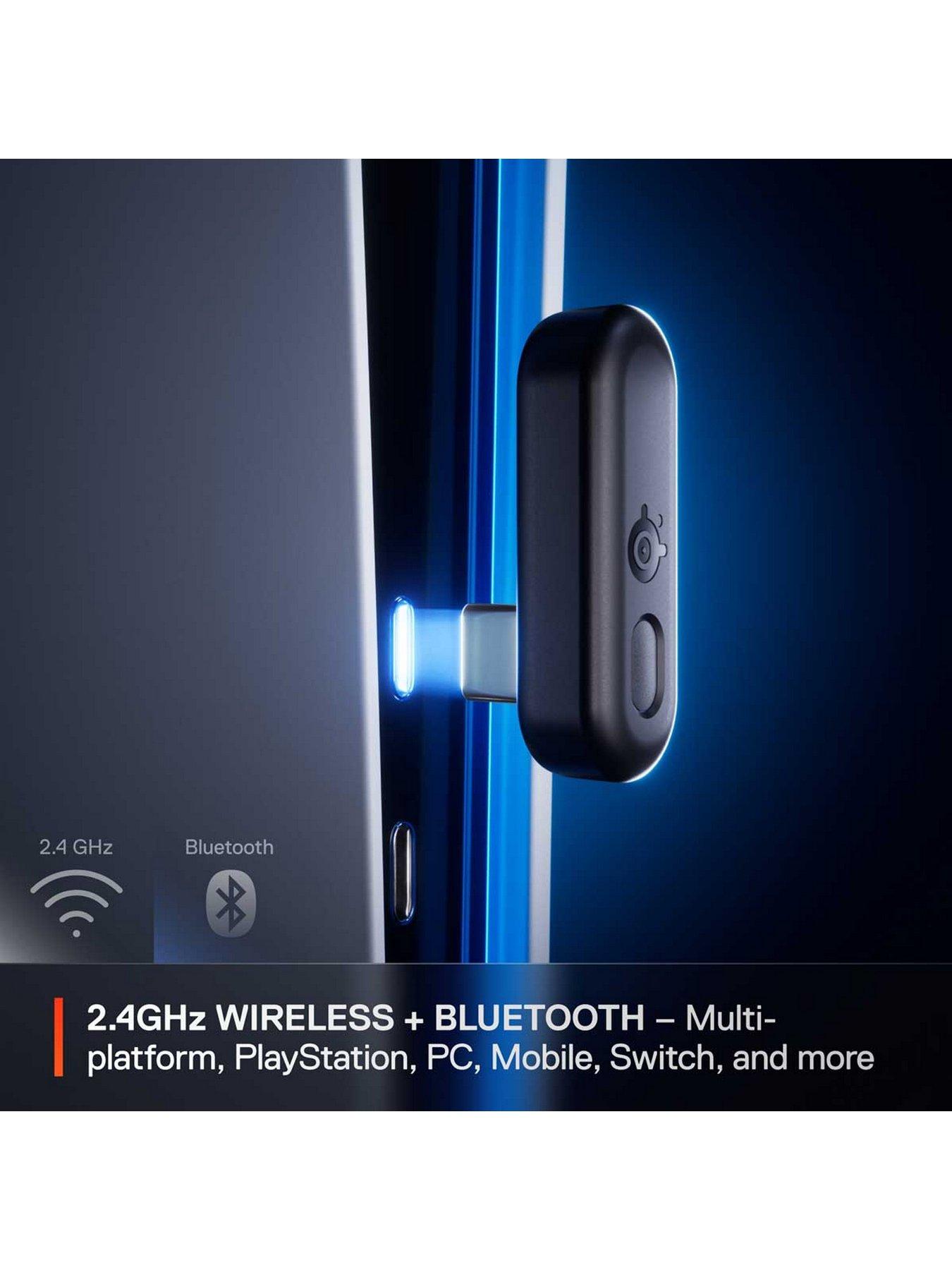 Image 5 of 7 of SteelSeries Arctis GameBuds for Playstation, Wireless Gaming Earbuds, White.