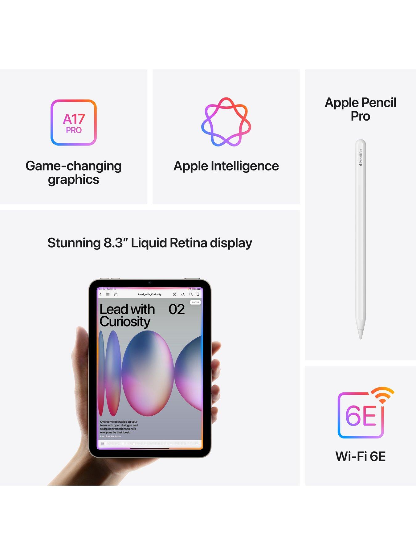 Apple iPad mini (7th Gen, A17 Pro, 2024) 128Gb, Wi-Fi