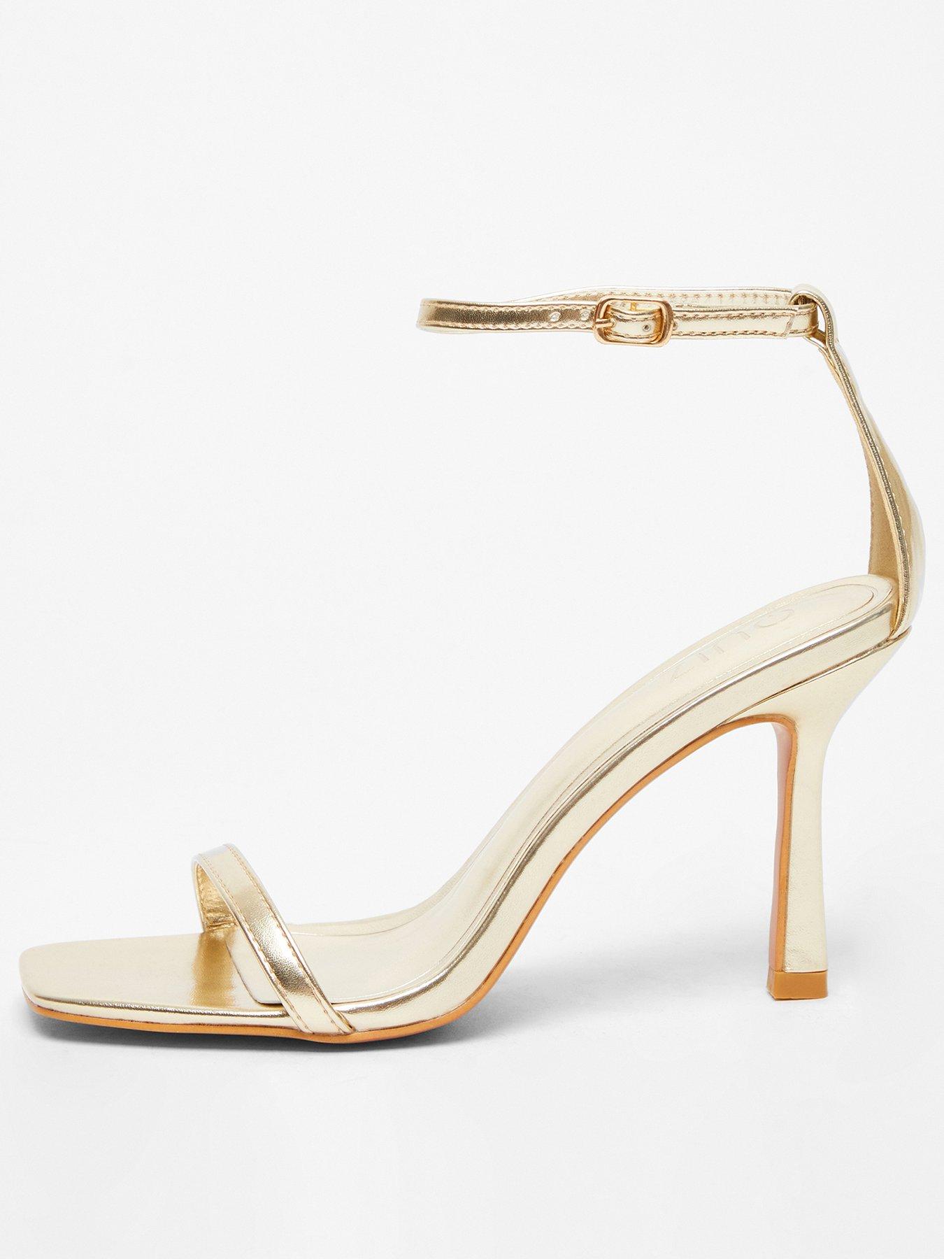 Quiz gold heels deals