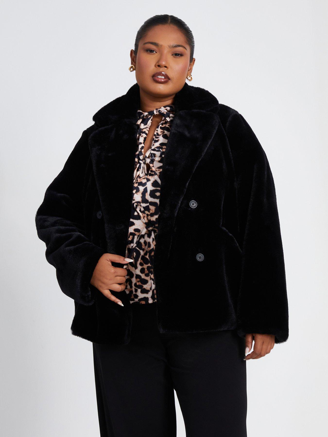 Womens Faux Fur Coats - Very