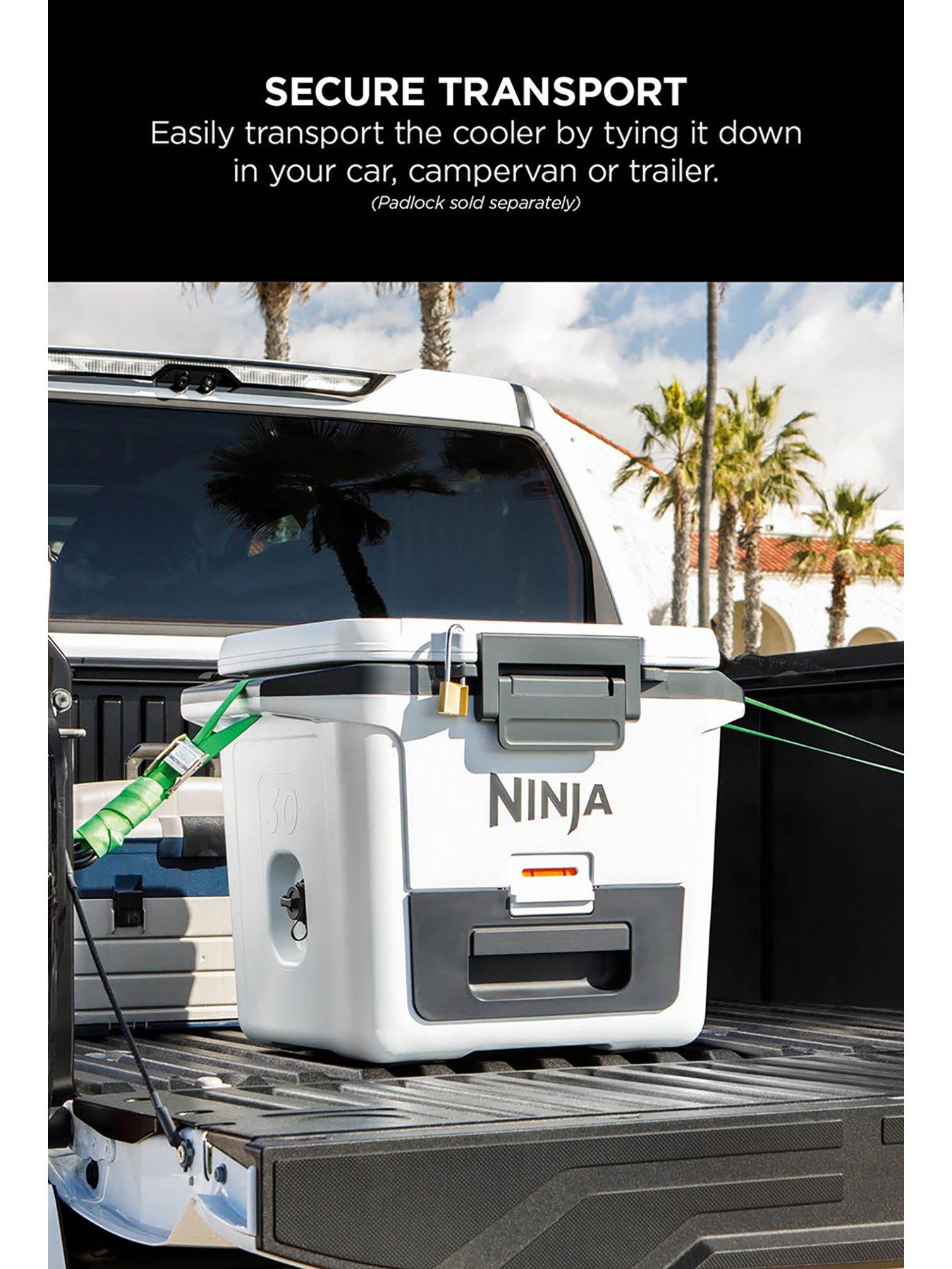Image 3 of 7 of NINJA FrostVault 30QT/28L Hard Cooler with Dry Zone, Cloud White FB131UKWH