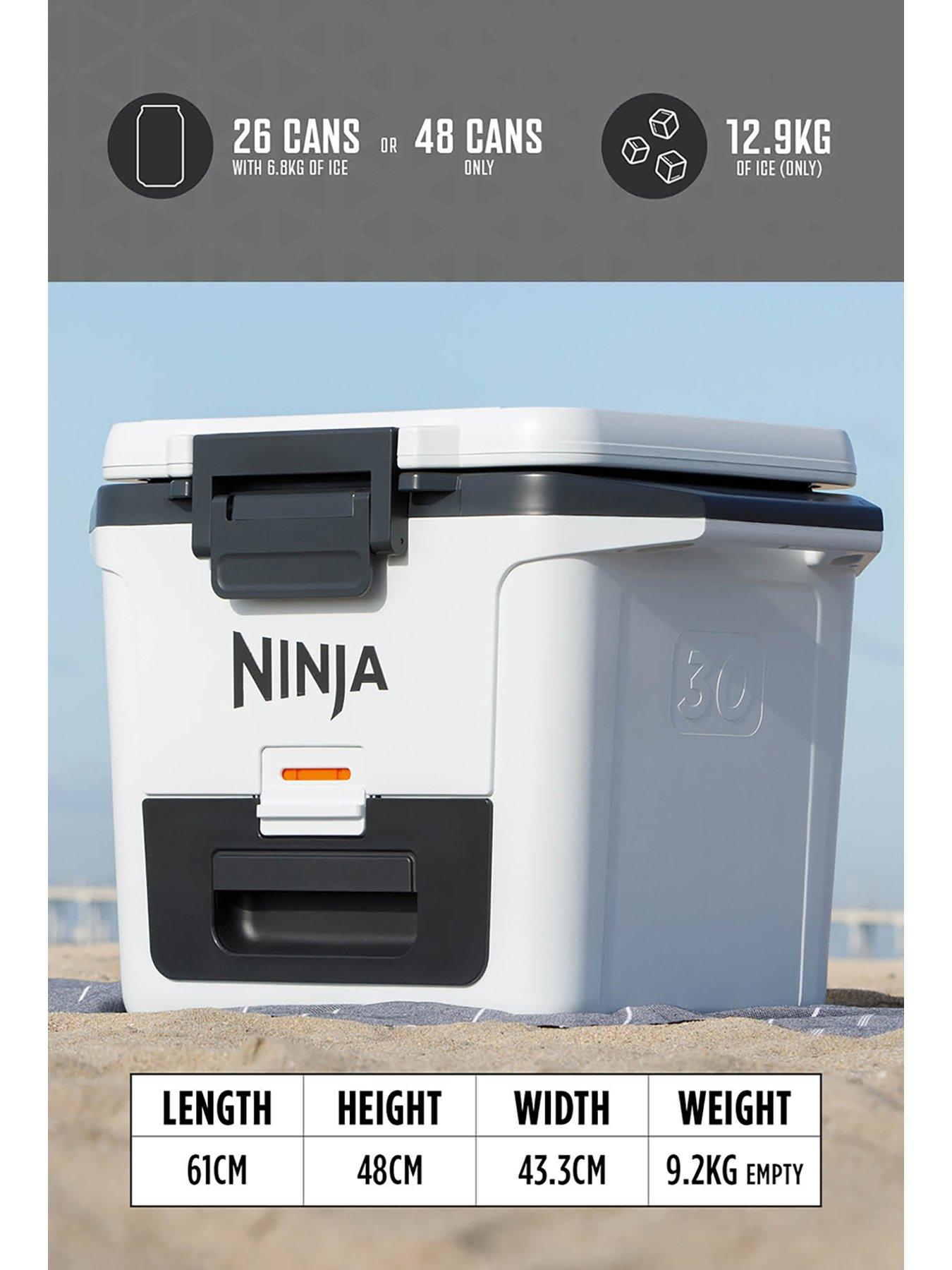 Image 5 of 7 of NINJA FrostVault 30QT/28L Hard Cooler with Dry Zone, Cloud White FB131UKWH