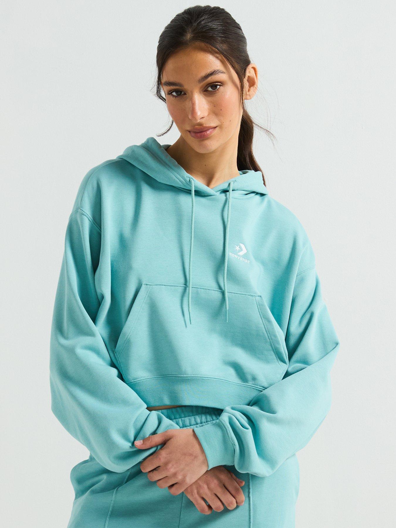 undefined Womens Star Chevron Hoodie - Blue