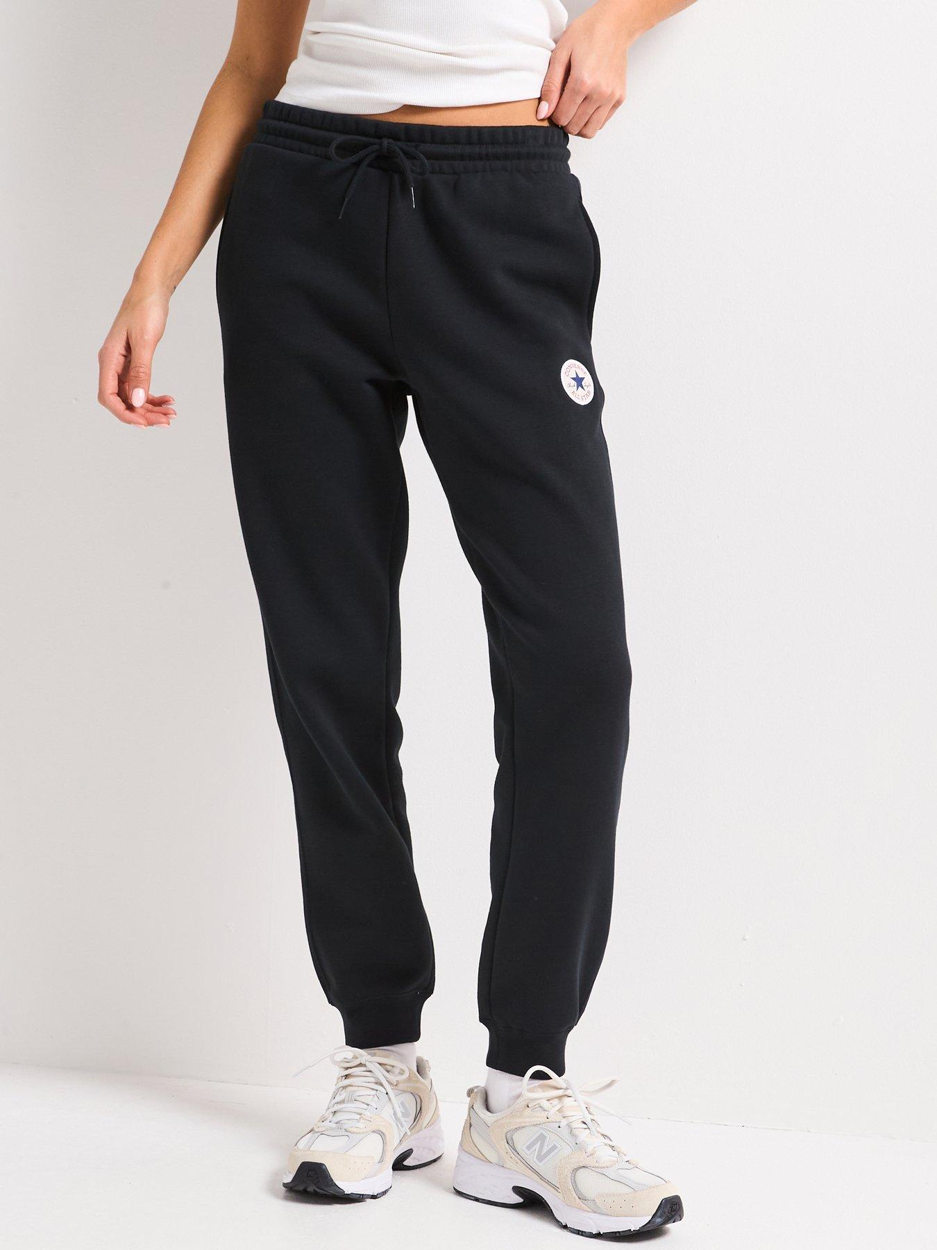 undefined Womens Core Chuck Patch Jog Pant - Black