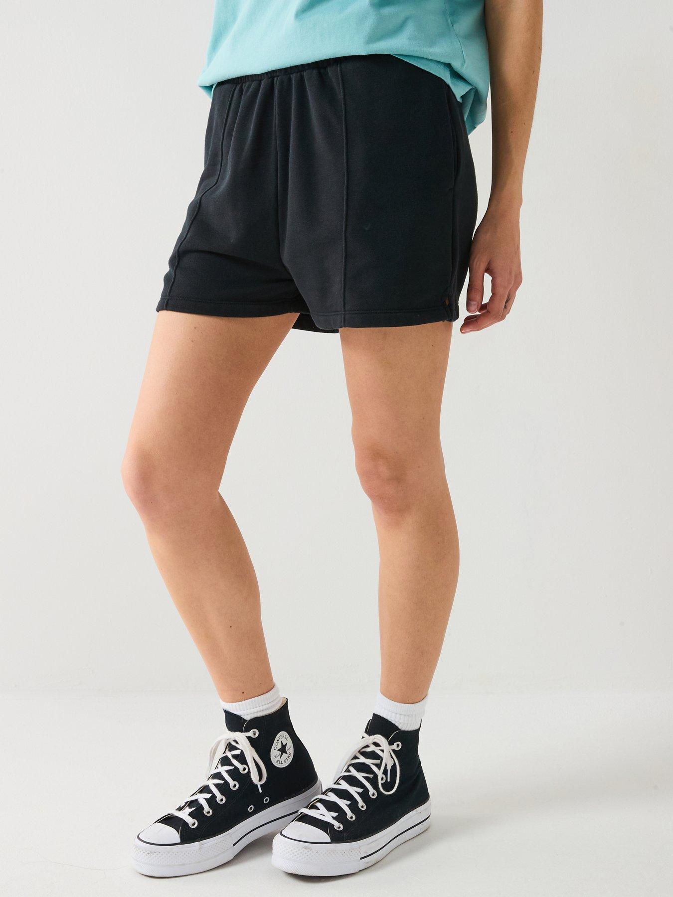 Converse Womens Star Chevron Shorts Converse Black Very