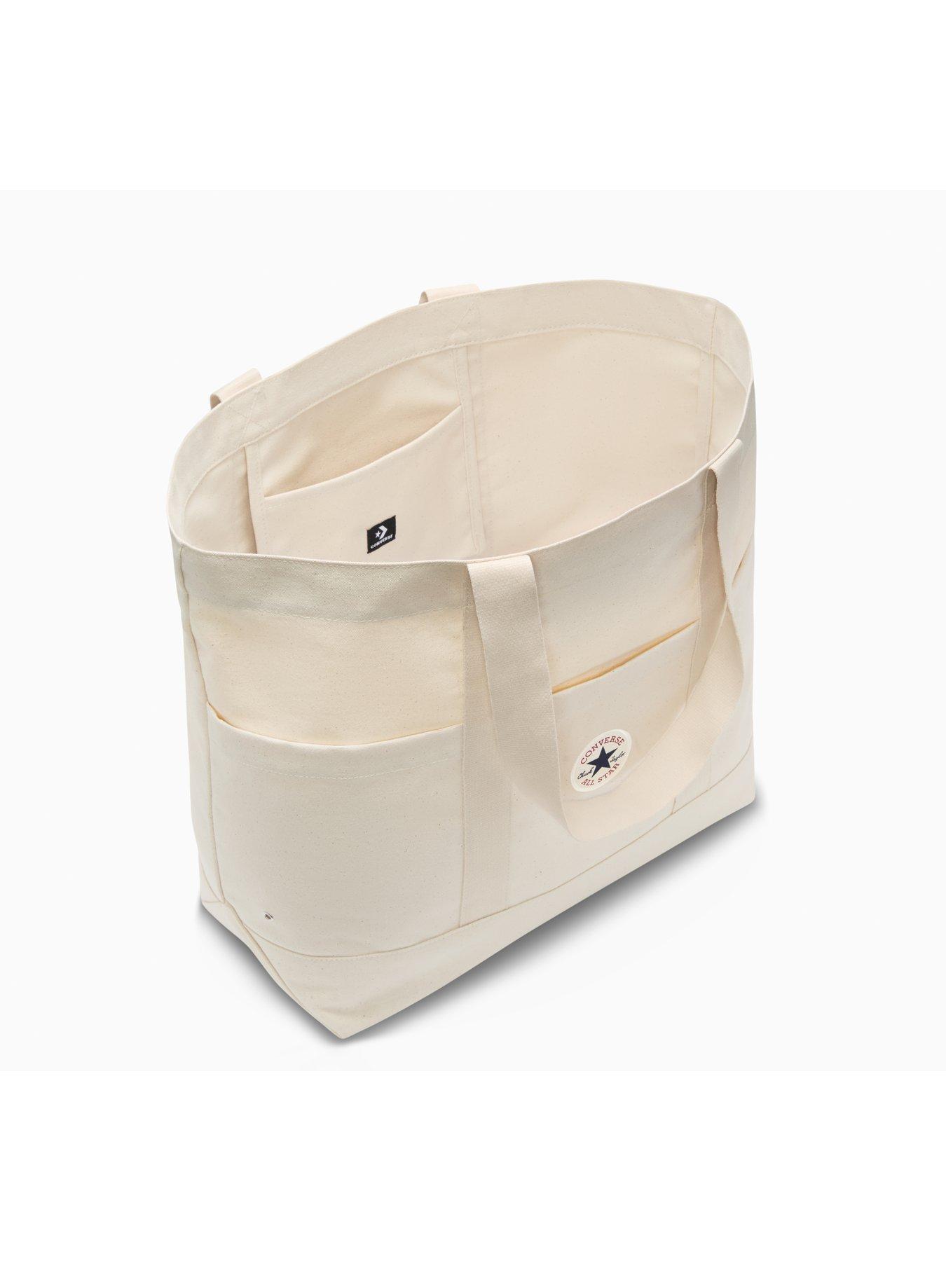Image 4 of 5 of Converse Womens Chuck Premium Canvas Tote - Beige