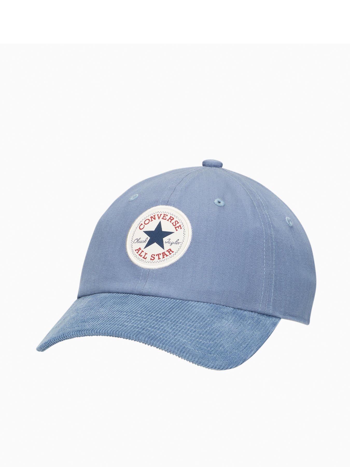 undefined Womens Day One Herringbone and Corduroy Chuck Patch Cap - Blue