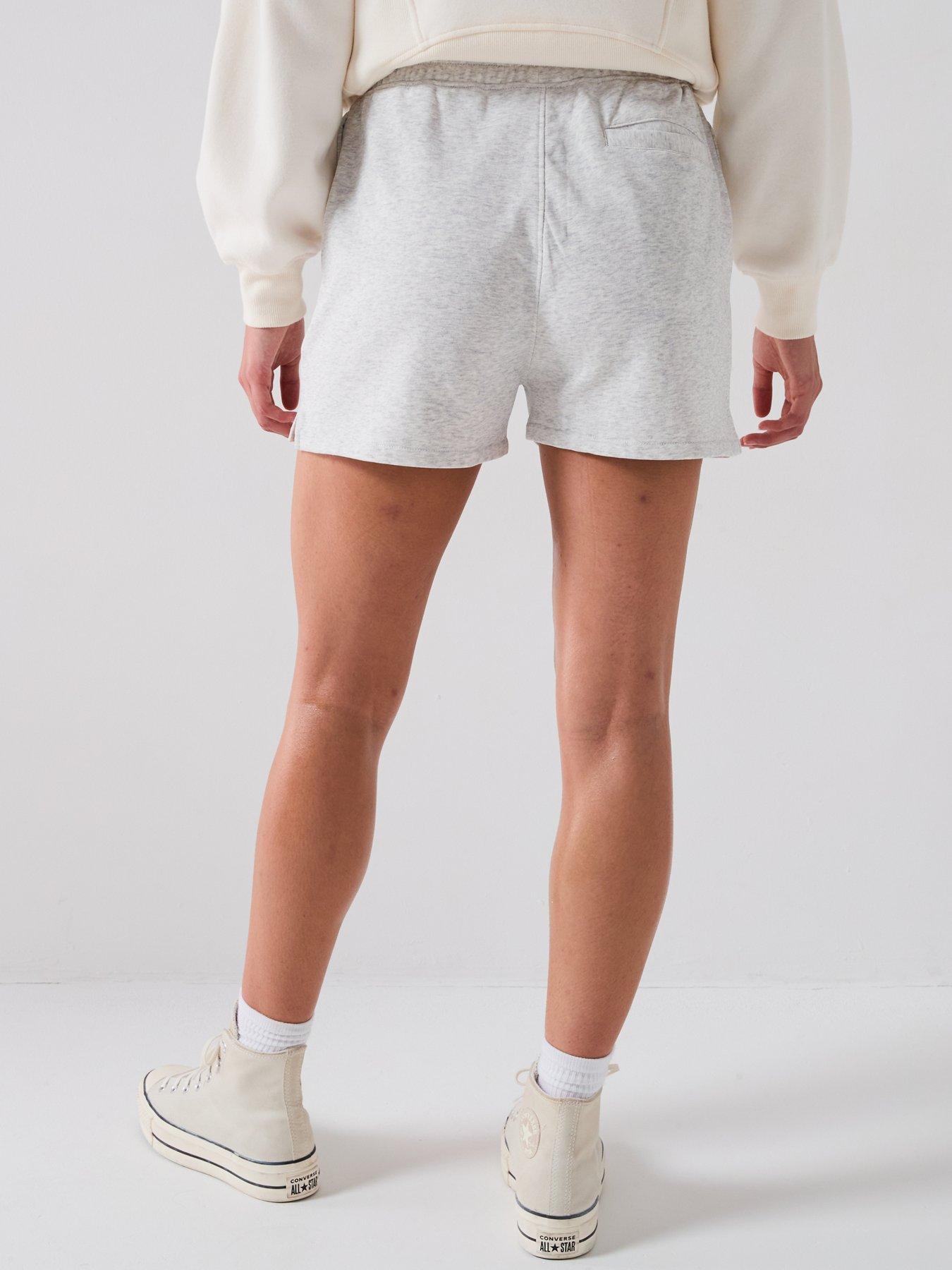 Image 2 of 6 of Converse Women's Converse Retro Shorts - Grey