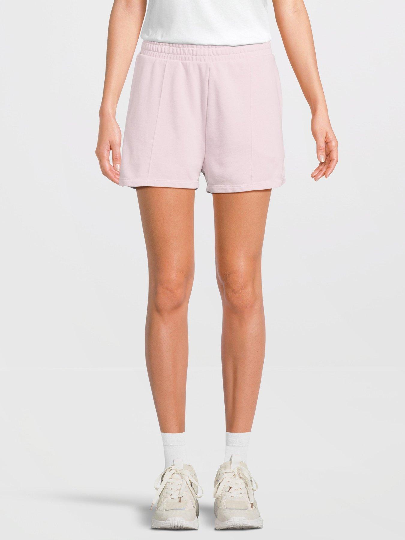 Image 1 of 5 of Converse Women's Star Chevron Shorts - Summit Pink