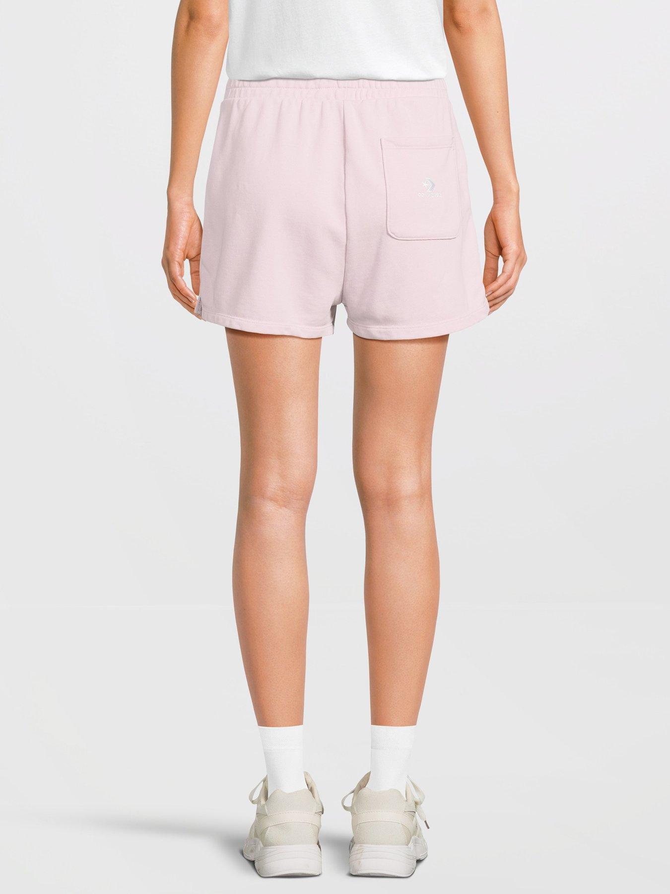 Image 2 of 5 of Converse Women's Star Chevron Shorts - Summit Pink