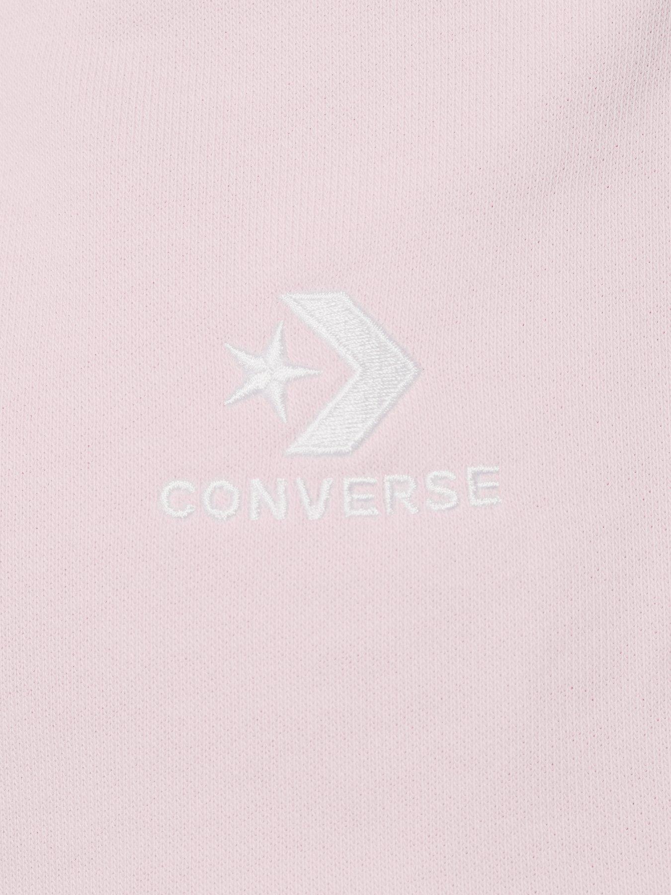 Image 4 of 5 of Converse Women's Star Chevron Shorts - Summit Pink