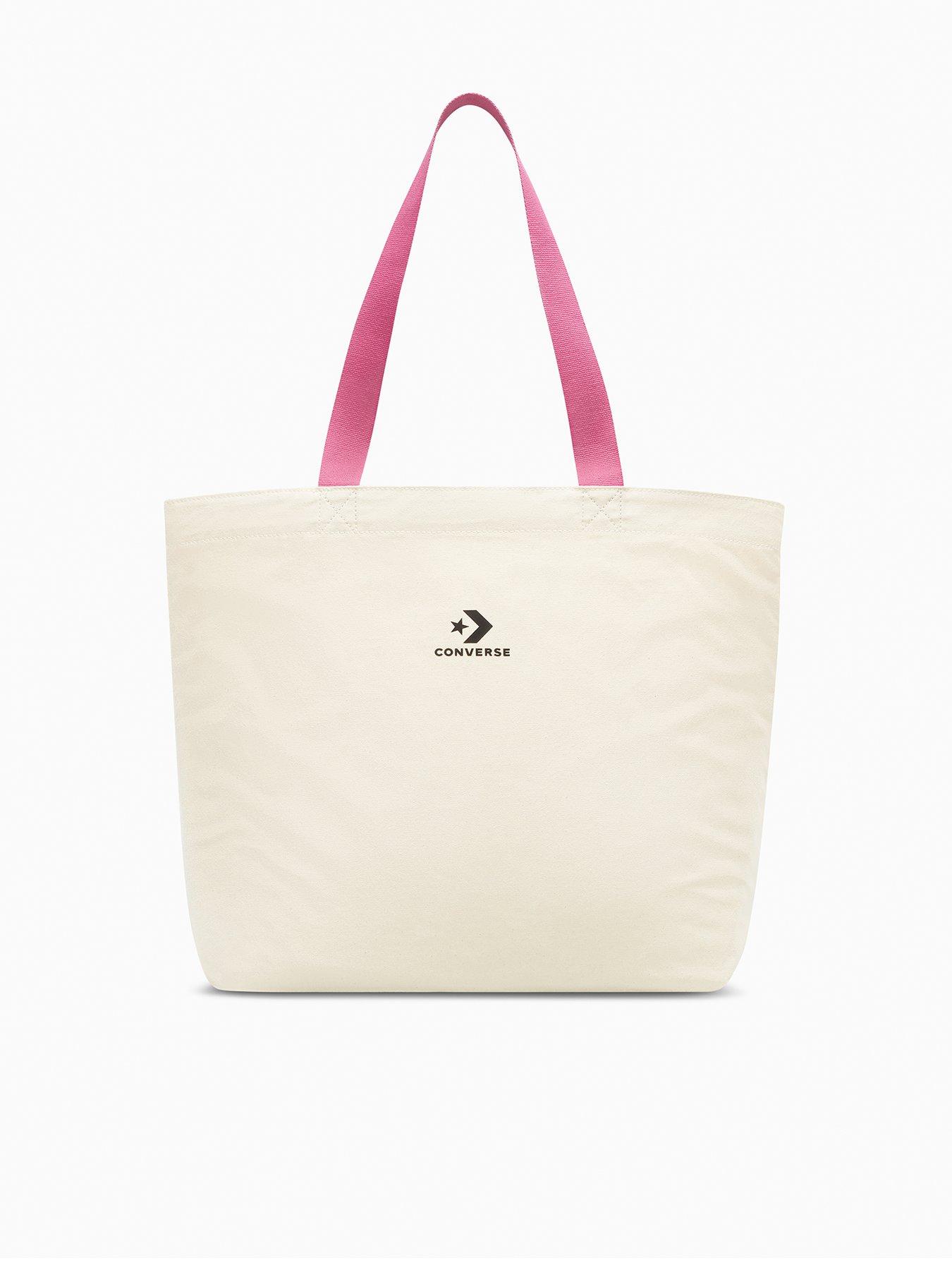 Image 1 of 5 of Converse Womens Star Chevron Access Tote - Cream