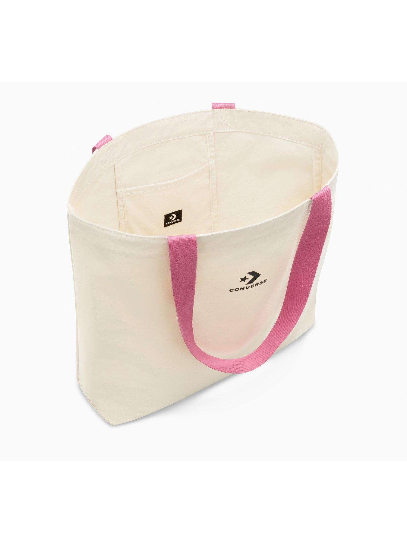 Image 5 of 5 of Converse Womens Star Chevron Access Tote - Cream