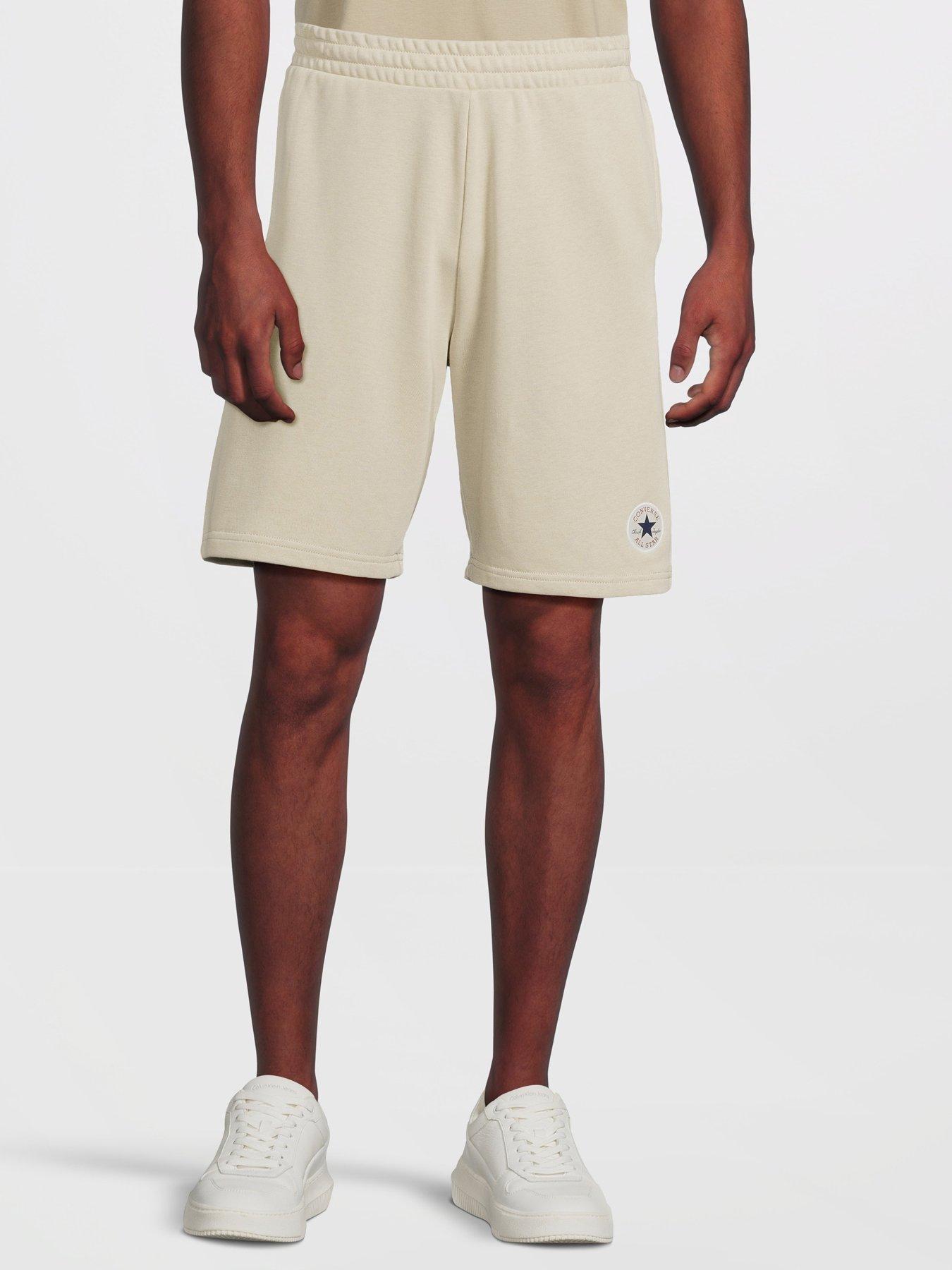 Converse Mens Go-To Chuck Taylor Patch 9-Inch Shorts - Pale Surplus