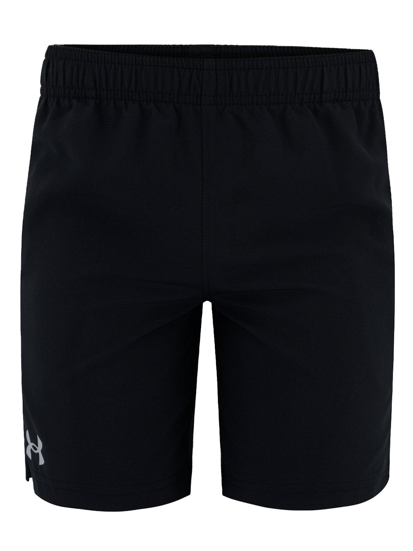 undefined Kids Boys Woven Logo Short - Black