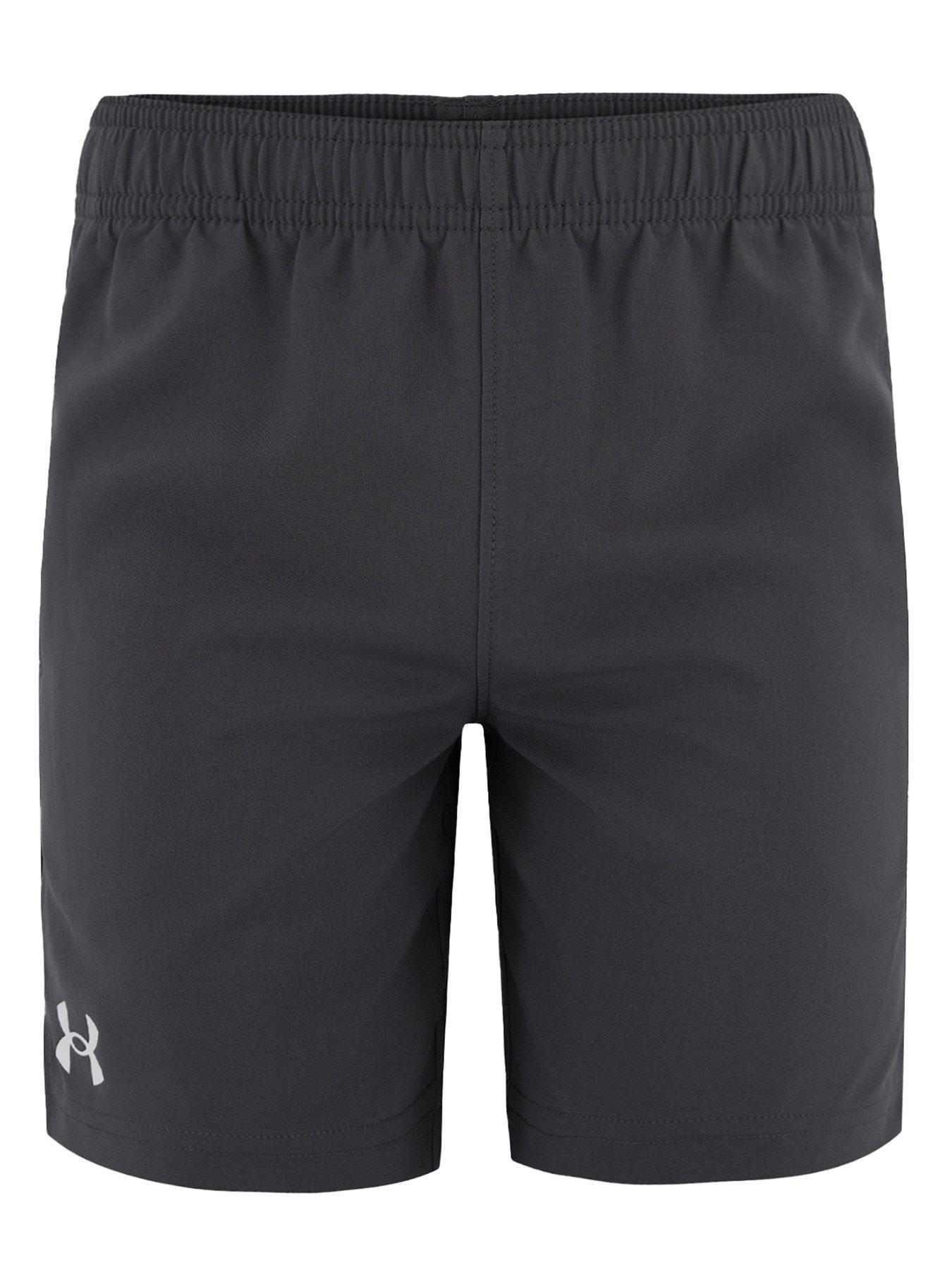 UNDER ARMOUR: Kids Boys Woven Logo Short - Castlerock