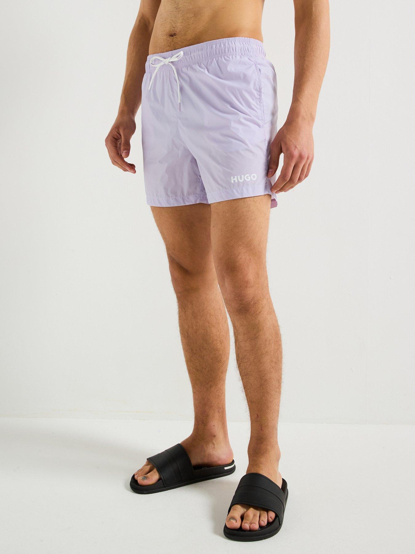 HUGO Haiti Swim Shorts - Light Purple