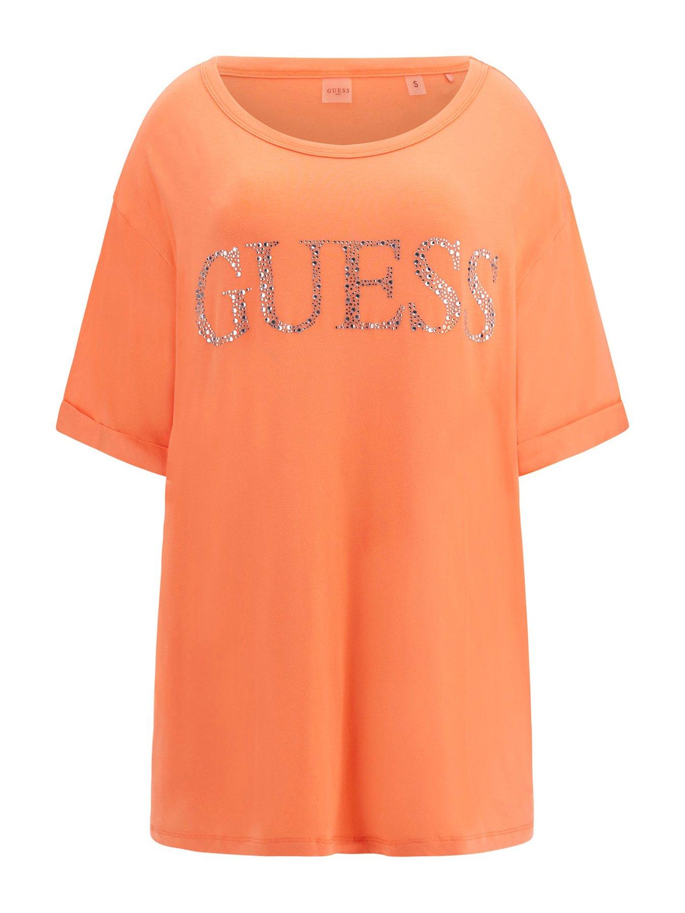 Guess Logo Long Ss Tee