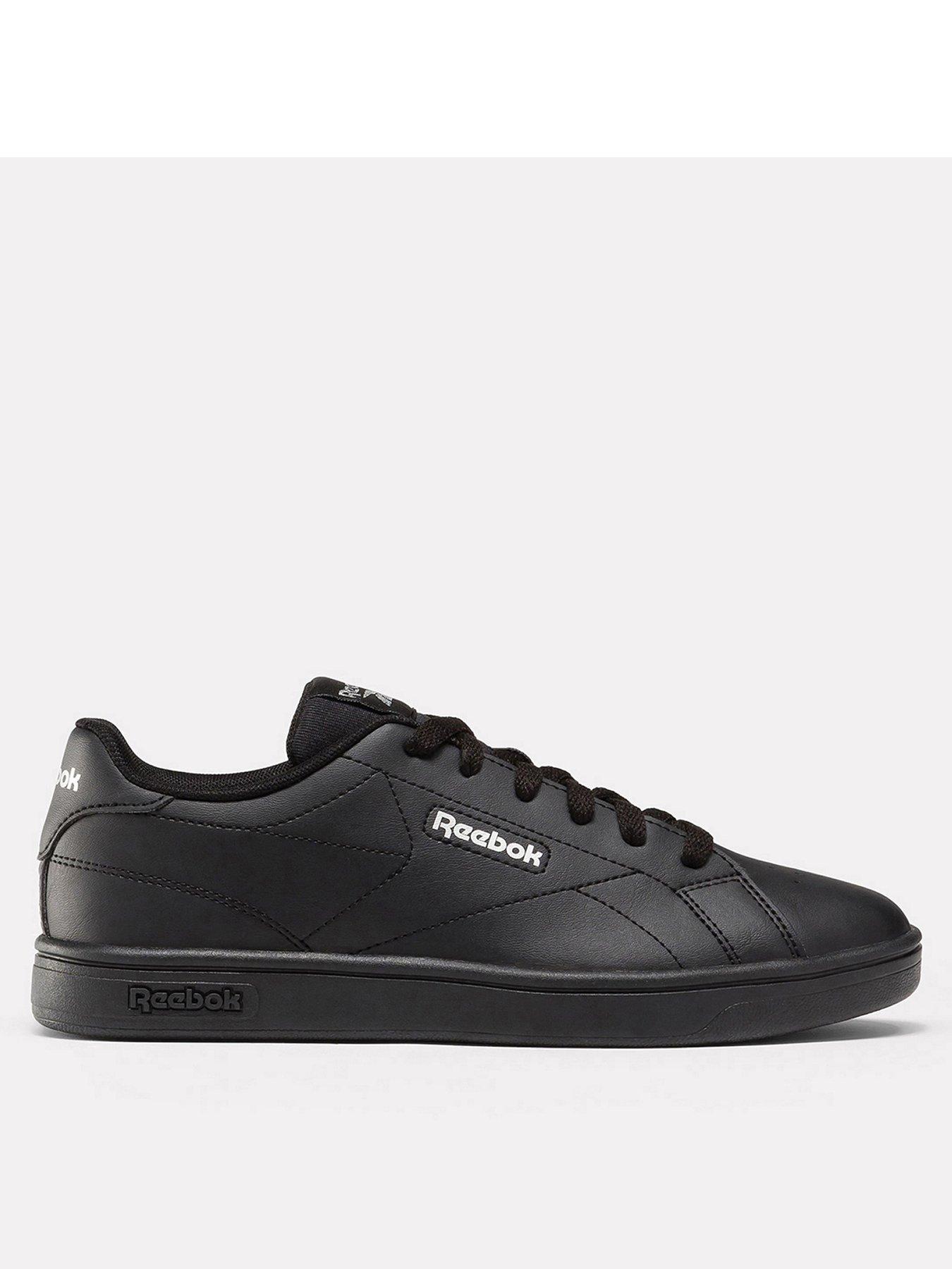 undefined Unisex Court Clean Trainers - Black