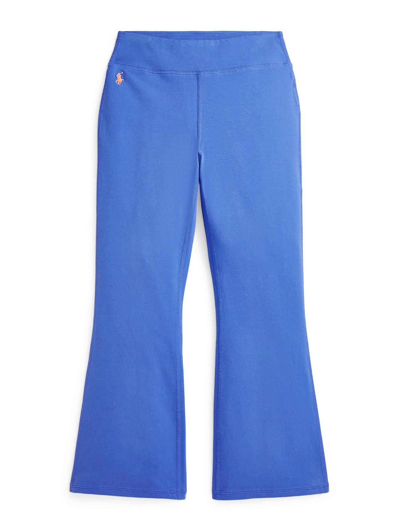 undefined Girls Flare Leggings - Blue