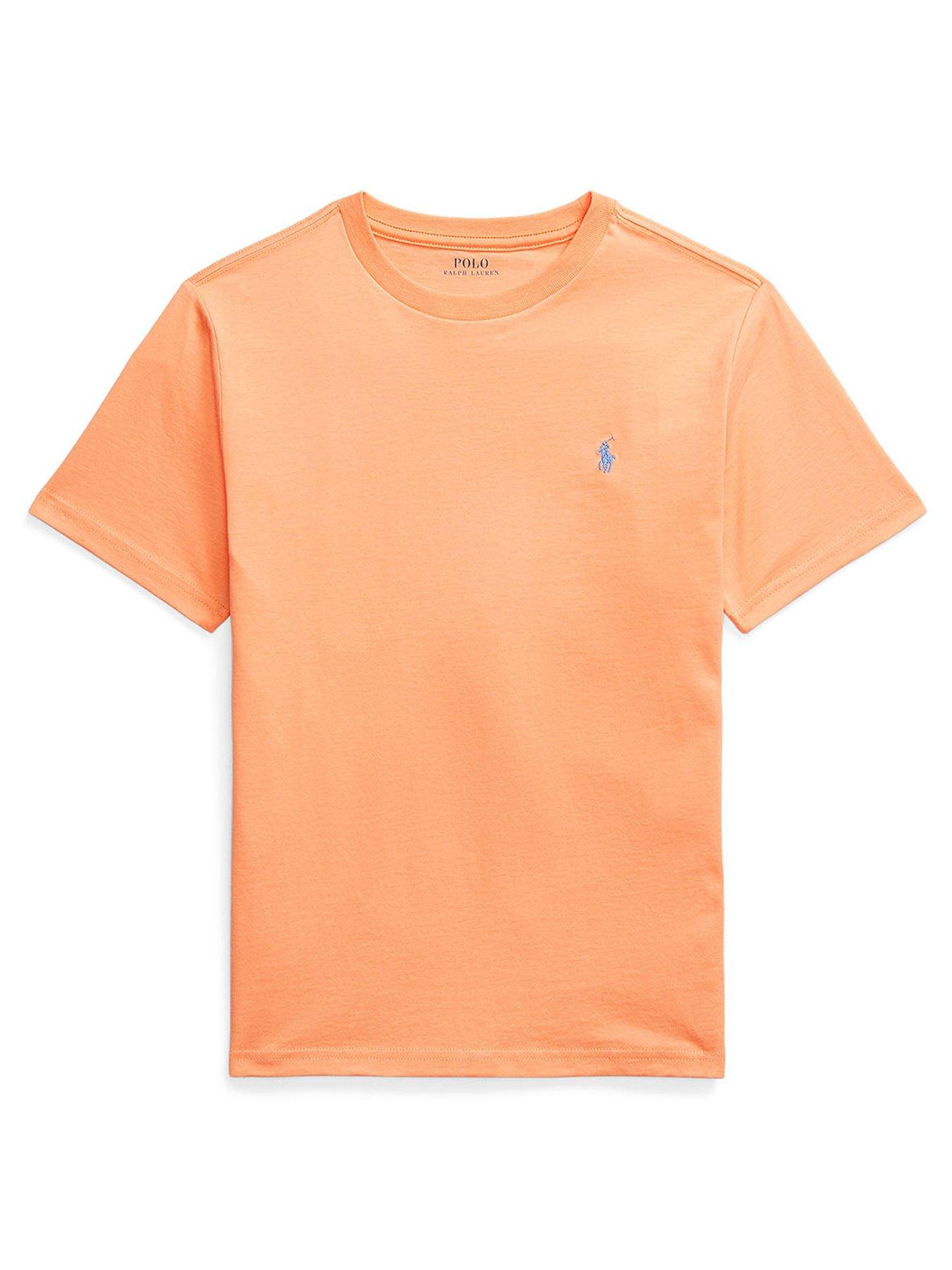 undefined Boys Classic Short Sleeve T-shirt - Orange