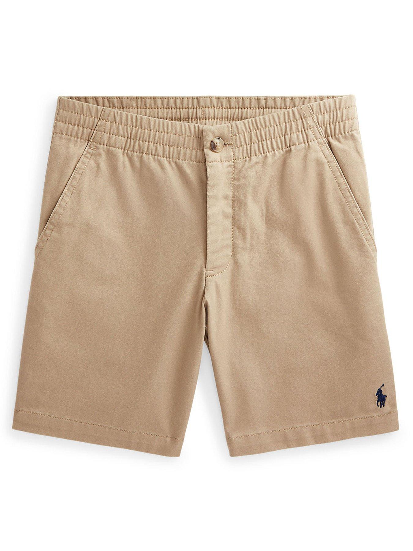 undefined Boys Prepster Shorts - Beige