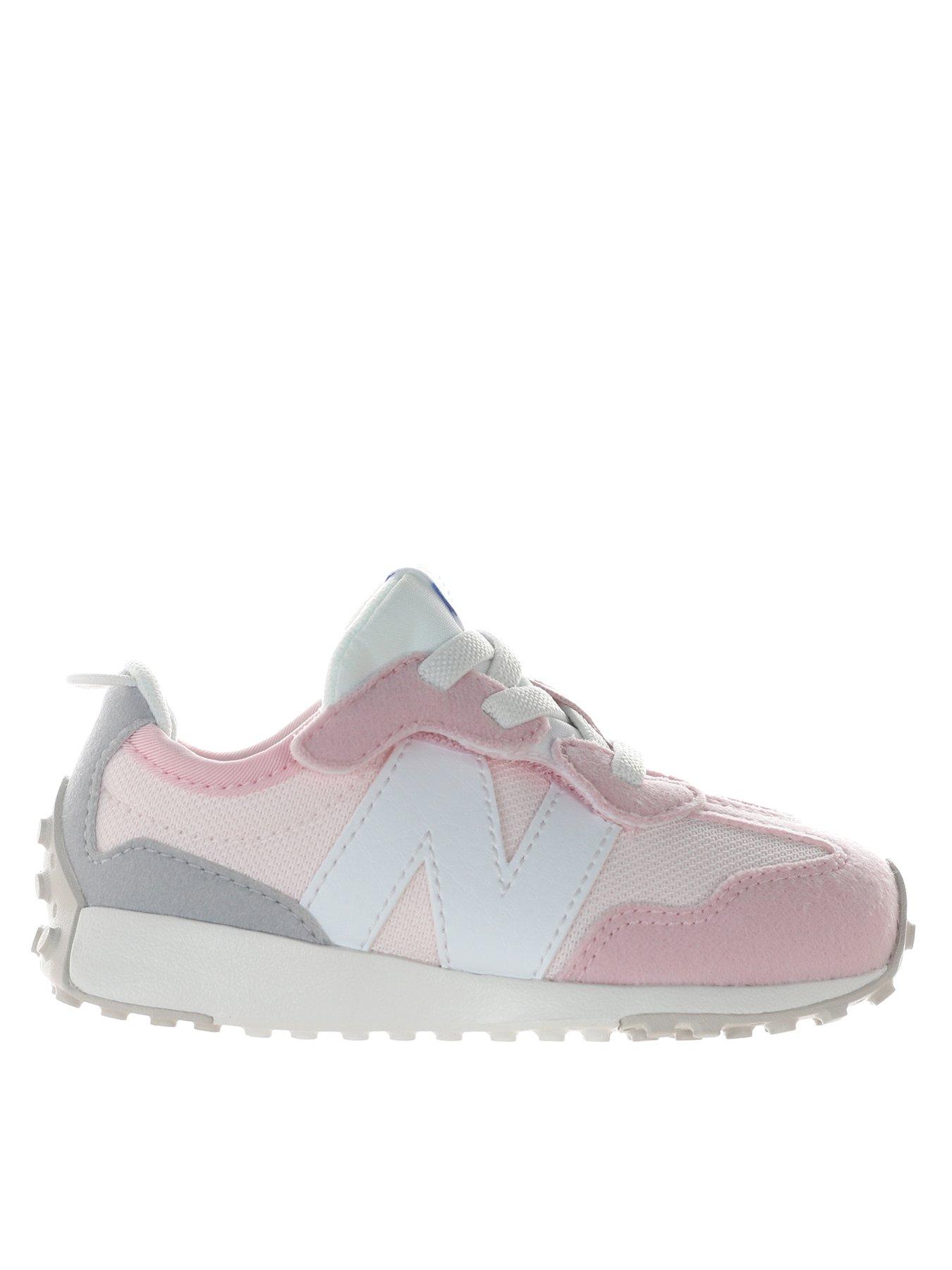 New Balance Infant 327 Trainers - Pink, Pink, Size 5 Younger