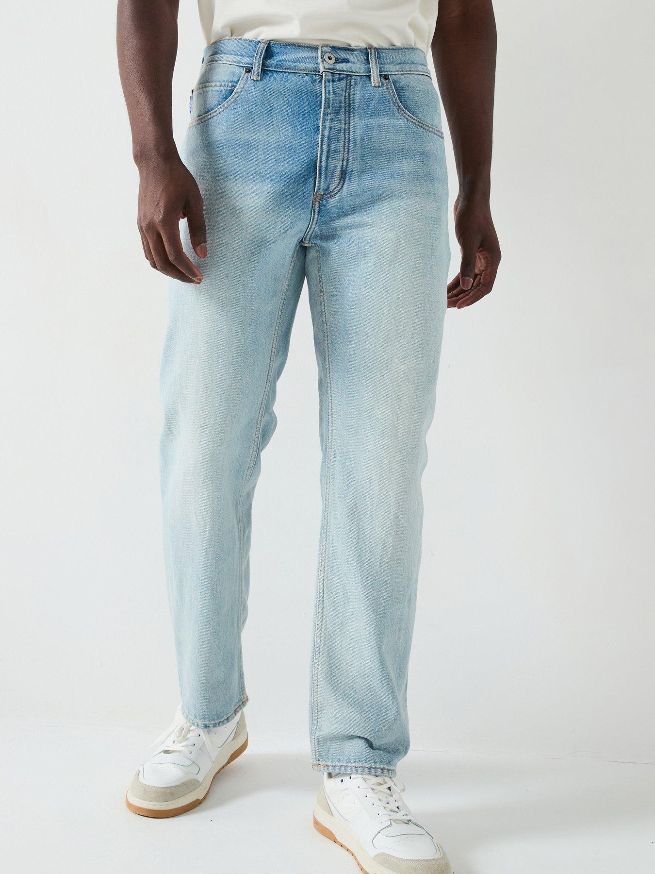 undefined Blue Jonah Straight Fit Jeans - Light Wash