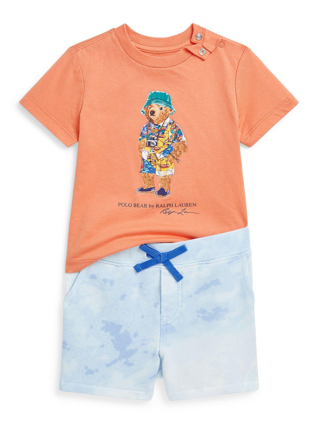 undefined Baby Boys Bear T-Shirt And Short Set - Multi