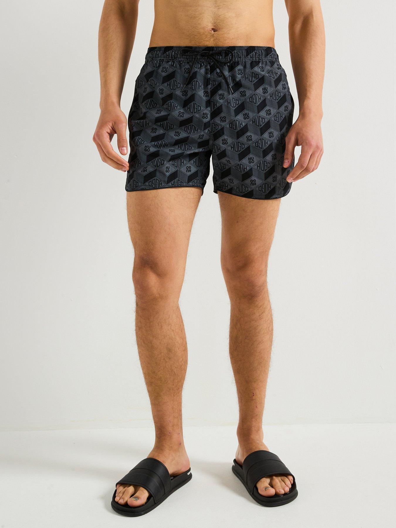 undefined Rik Swim Shorts - Dark Grey