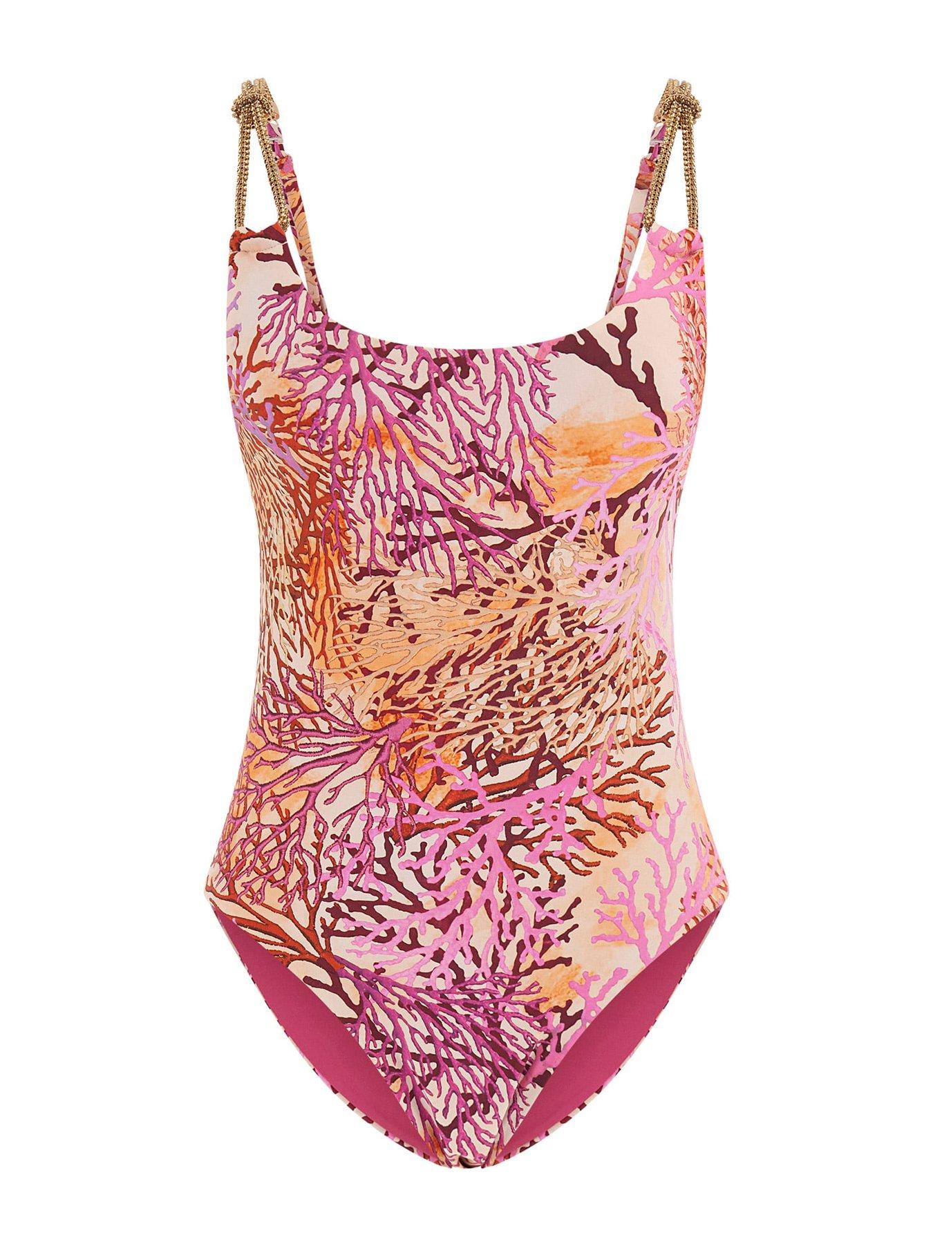 undefined One Piece Swimsuit - Pink