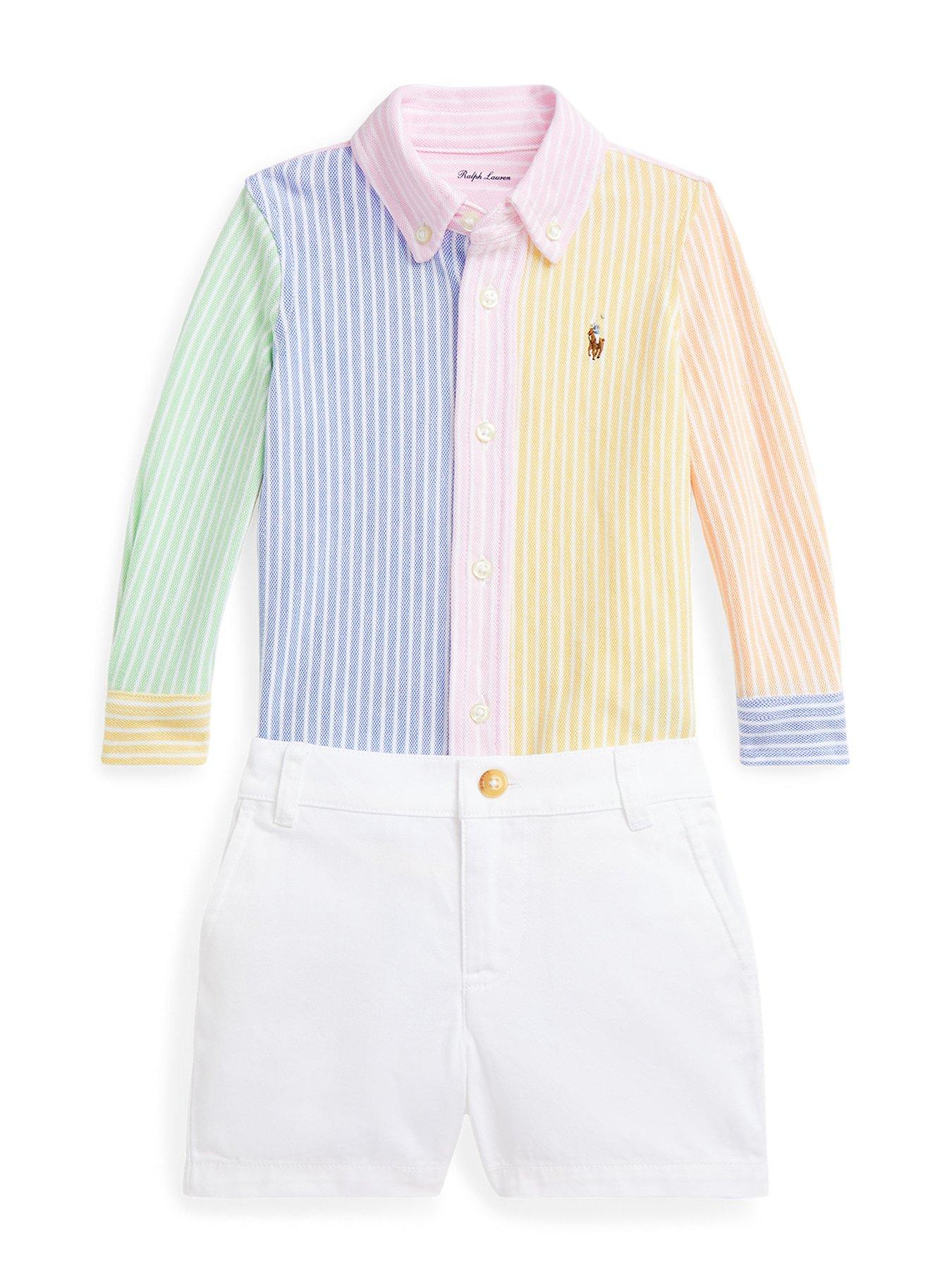 undefined Baby Boys Shirt And Short Set - Multi