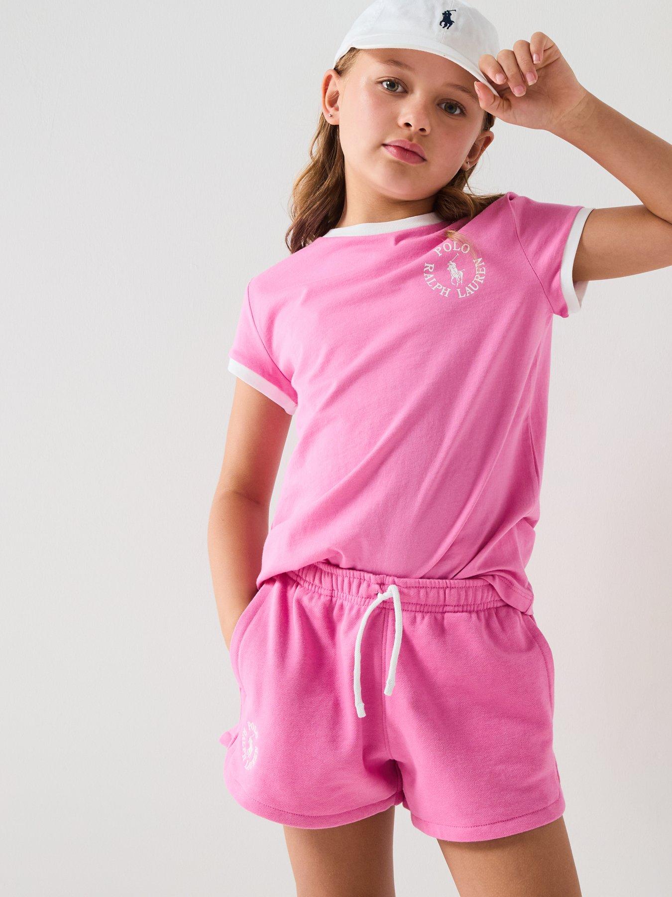 undefined Girls Shorts - Pink