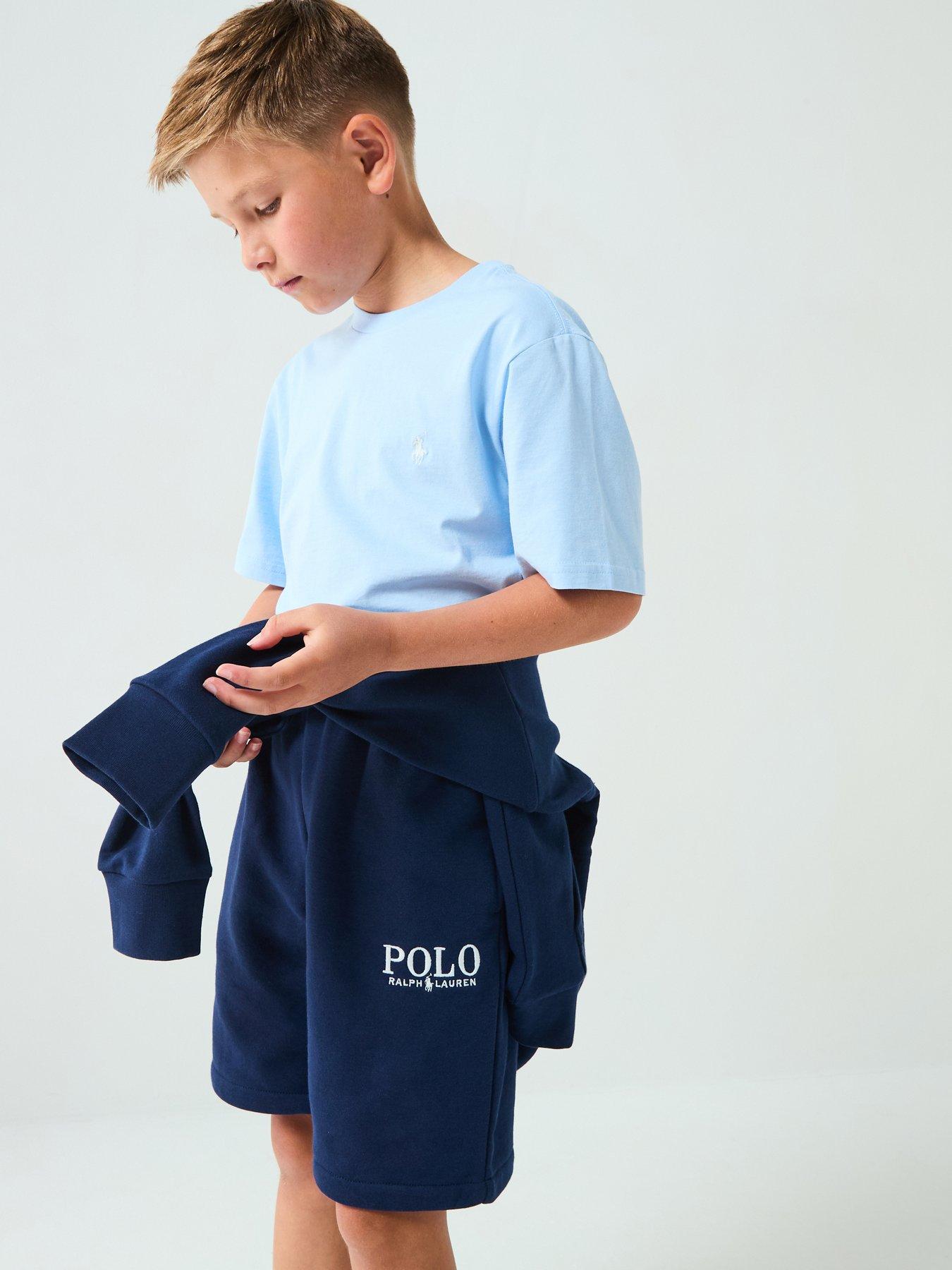 undefined Boys Classic Short Sleeve T-shirt - Light Blue