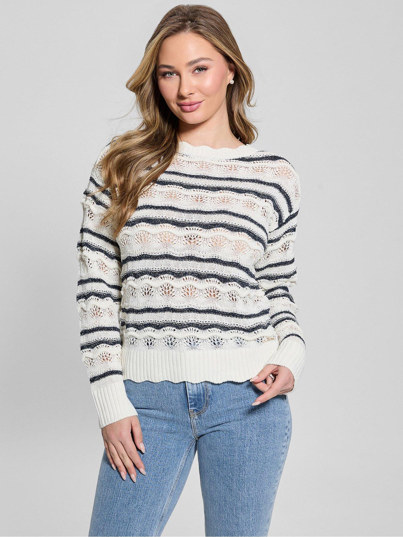 undefined Valerie Long Sleeve Jumper - White