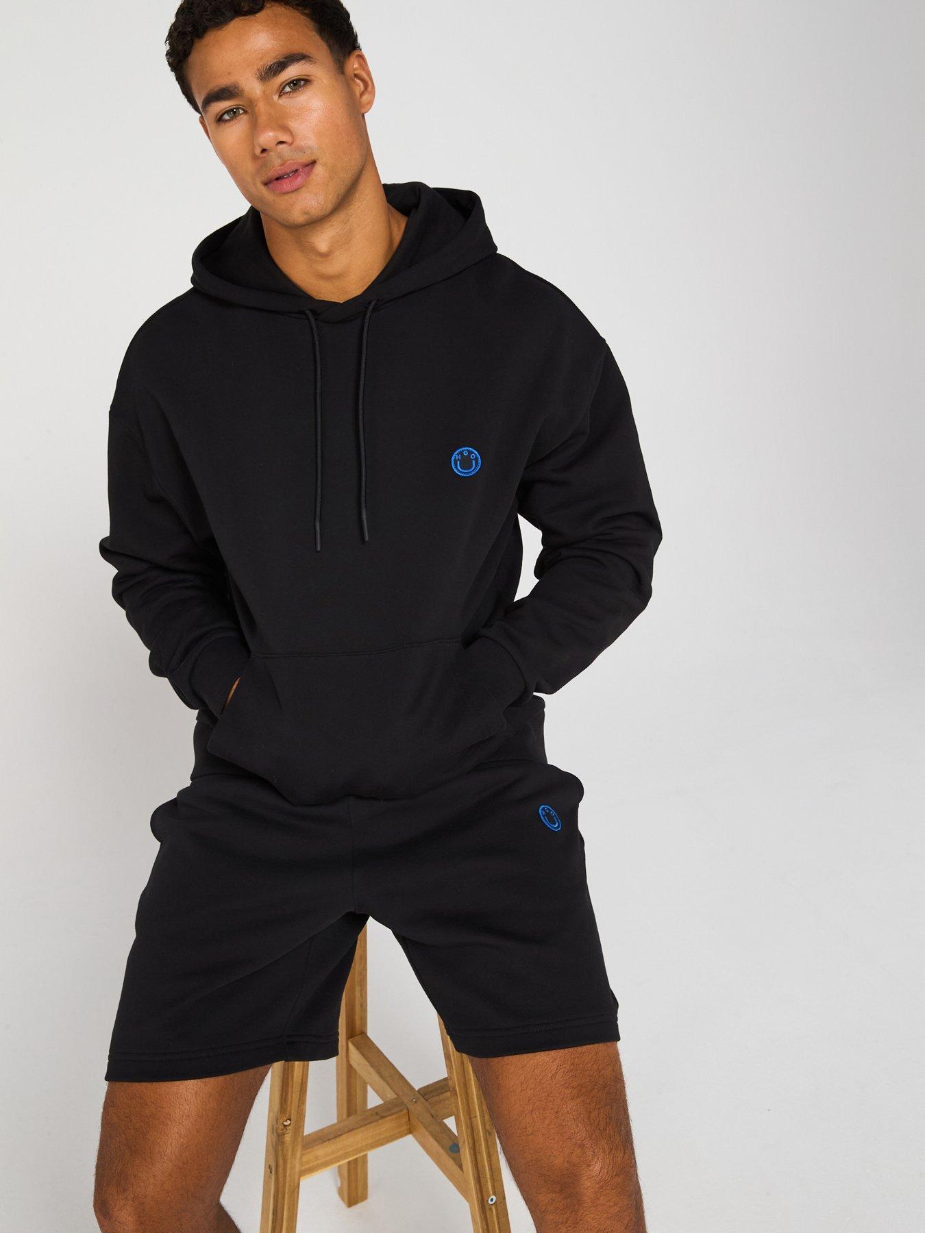 undefined Blue Nottyo Overhead Hoodie- Black