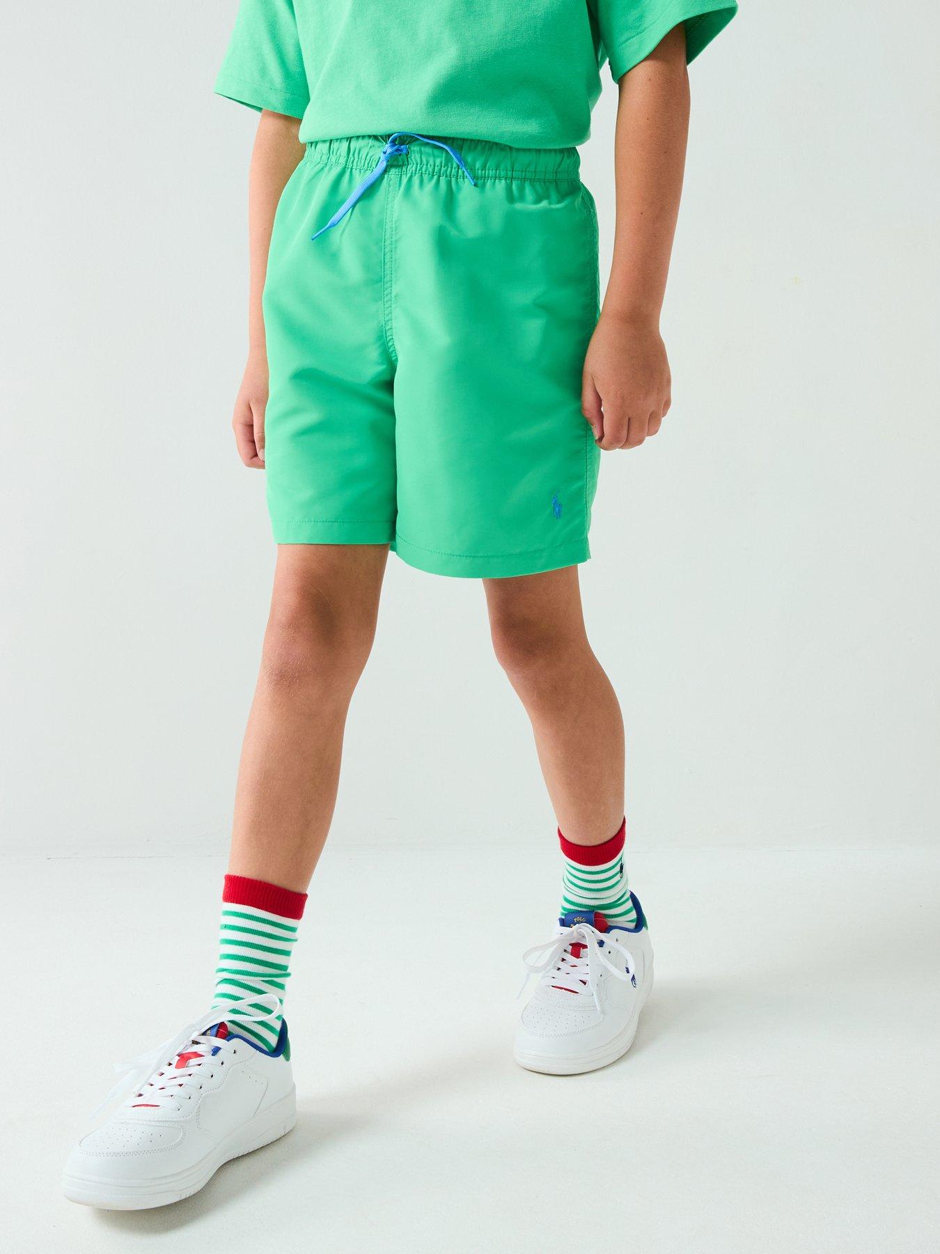undefined Boys Traveller Swim Shorts - Green