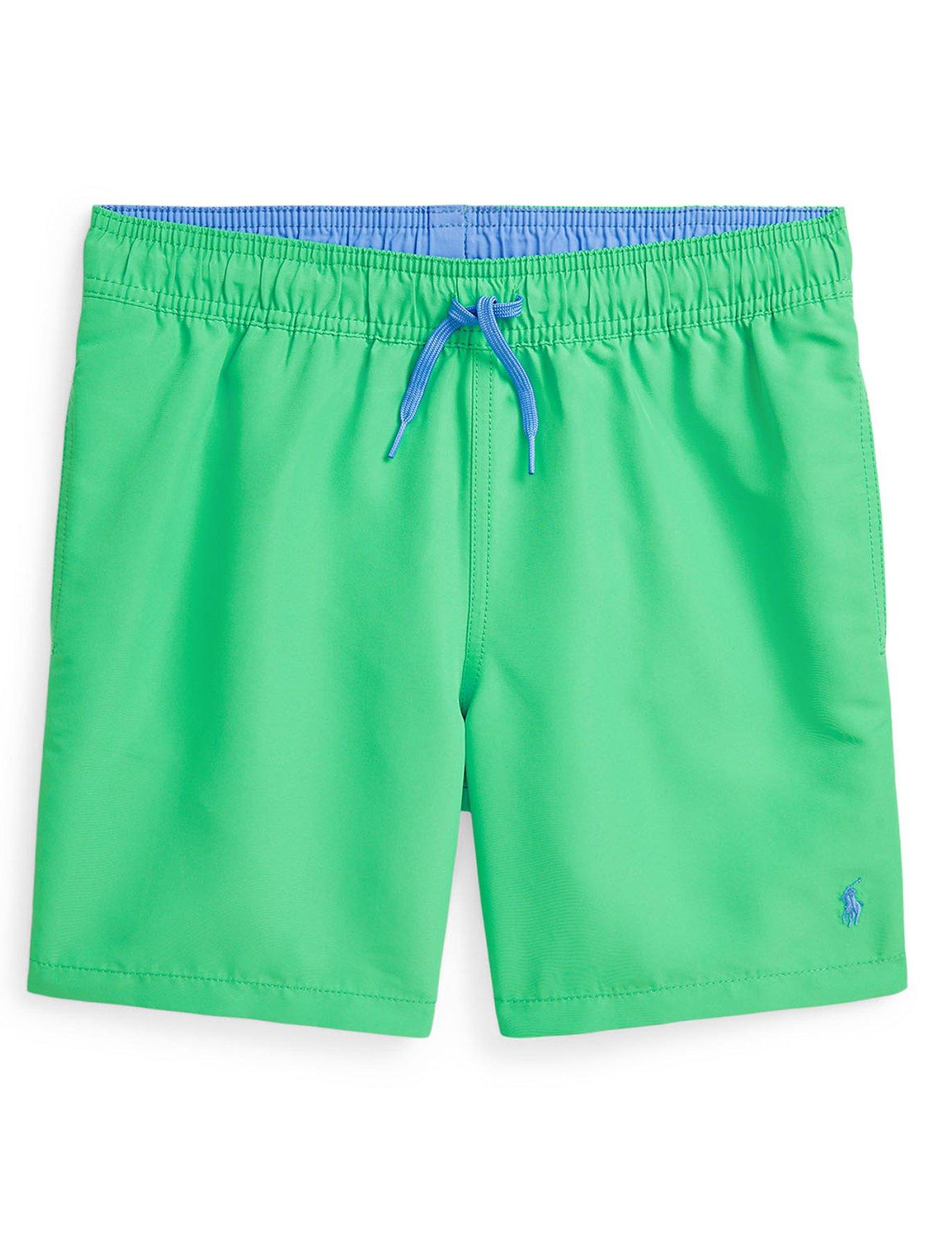 undefined Boys Traveller Swim Shorts - Green