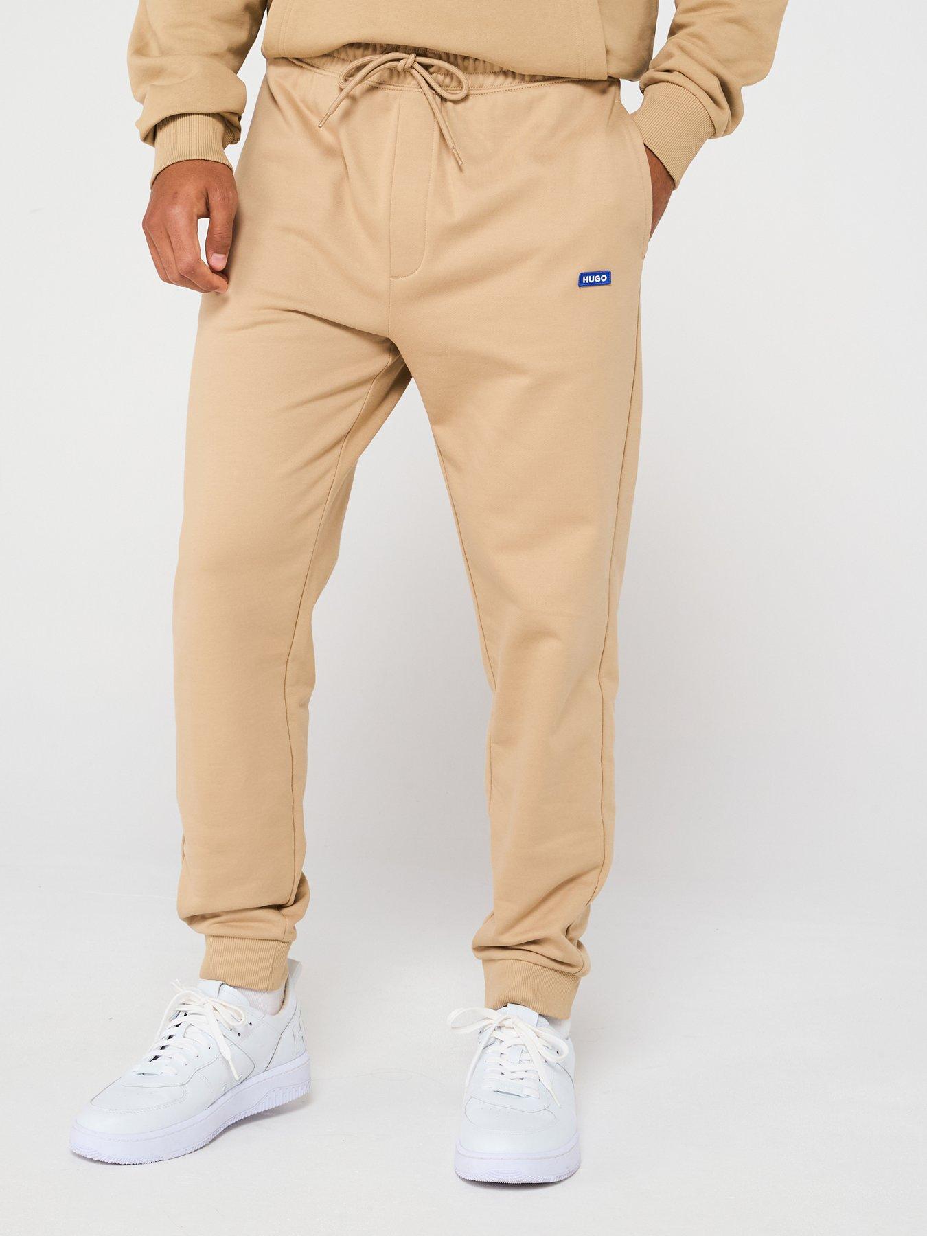 undefined Blue Napin Regular Fit Joggers - Beige