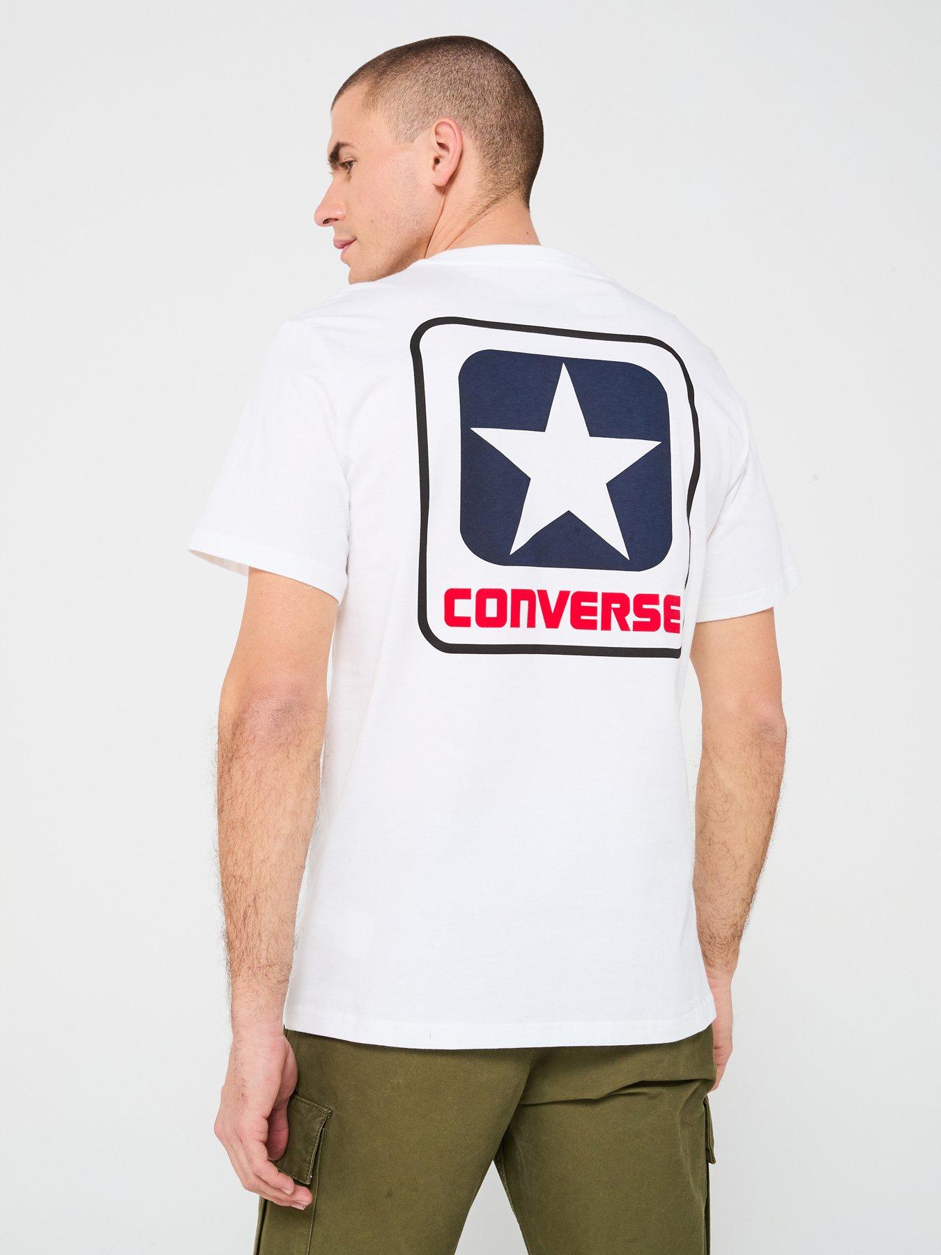 undefined Men's Box Star Tee - White