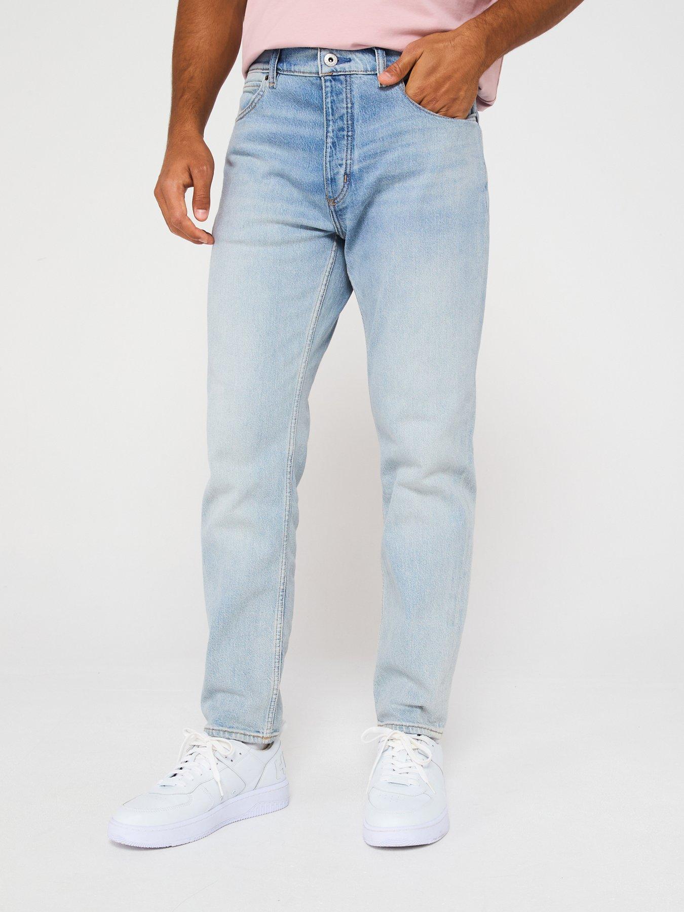 undefined Brody Tapered Fit Jeans - Light Wash