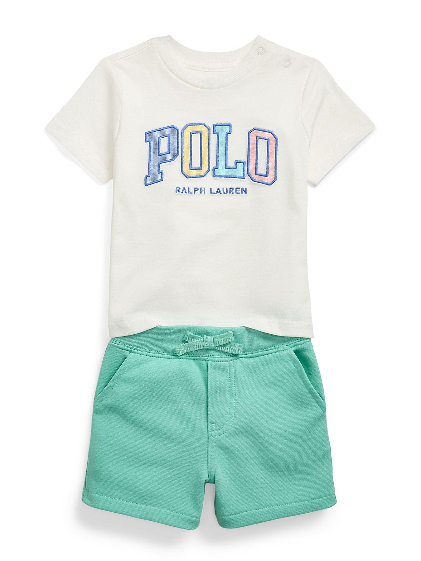 undefined Baby Boys Polo T-Shirt And Short Set - Multi