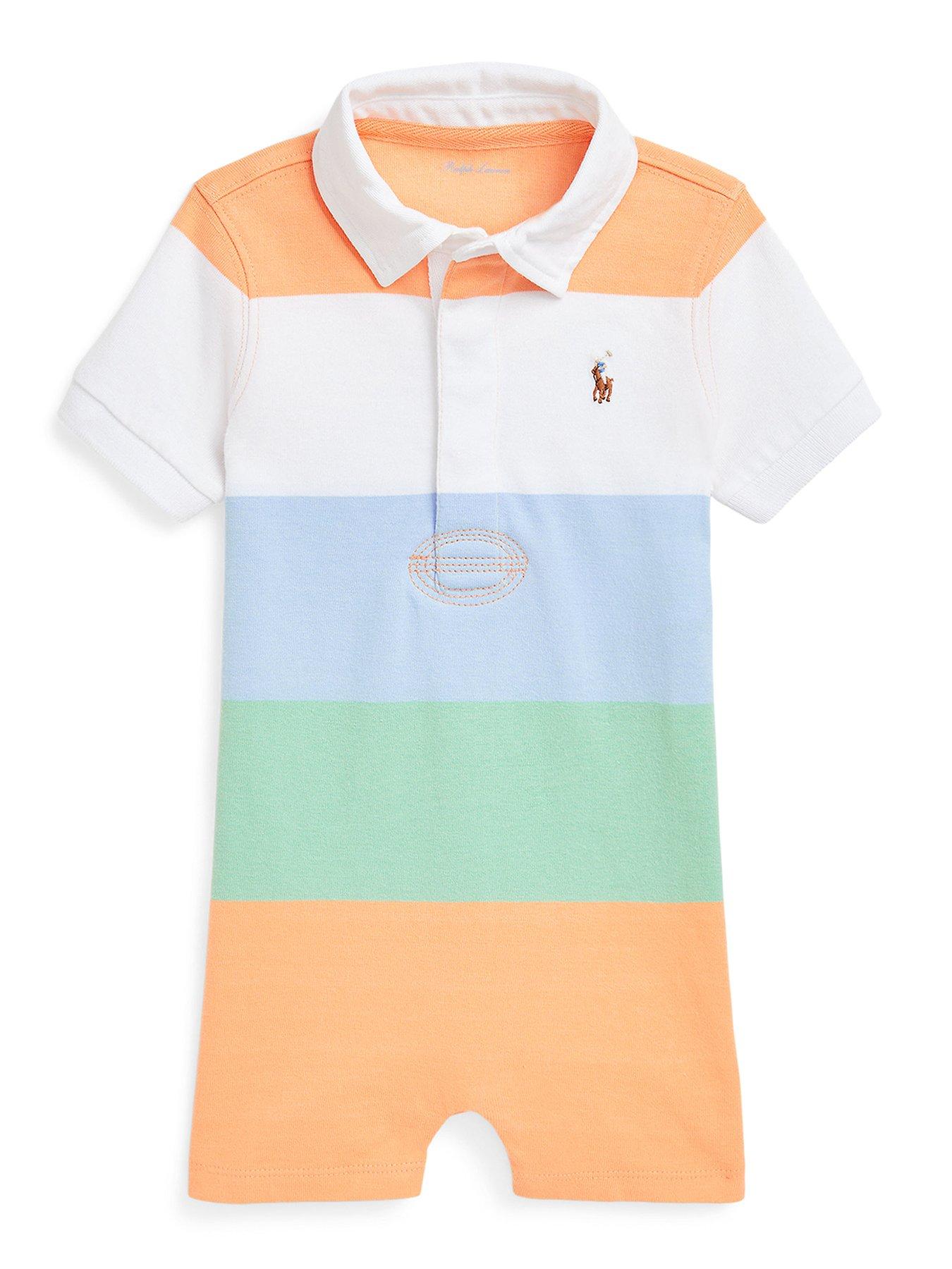undefined Baby Boys Stripe Romper - Multi