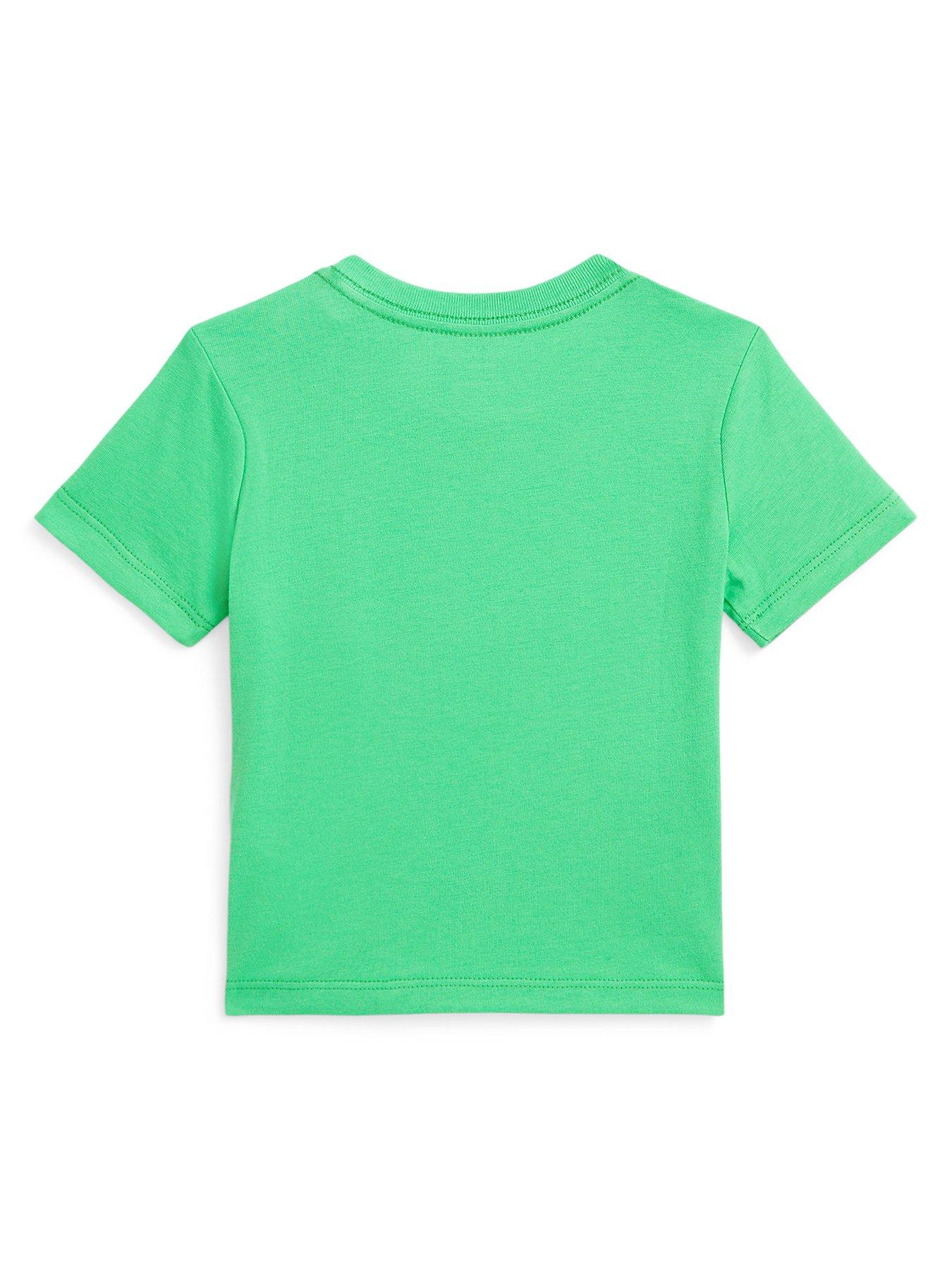 Image 2 of 2 of Polo Ralph Lauren Baby Boys Short Sleeve&nbsp;T-Shirt - Green
