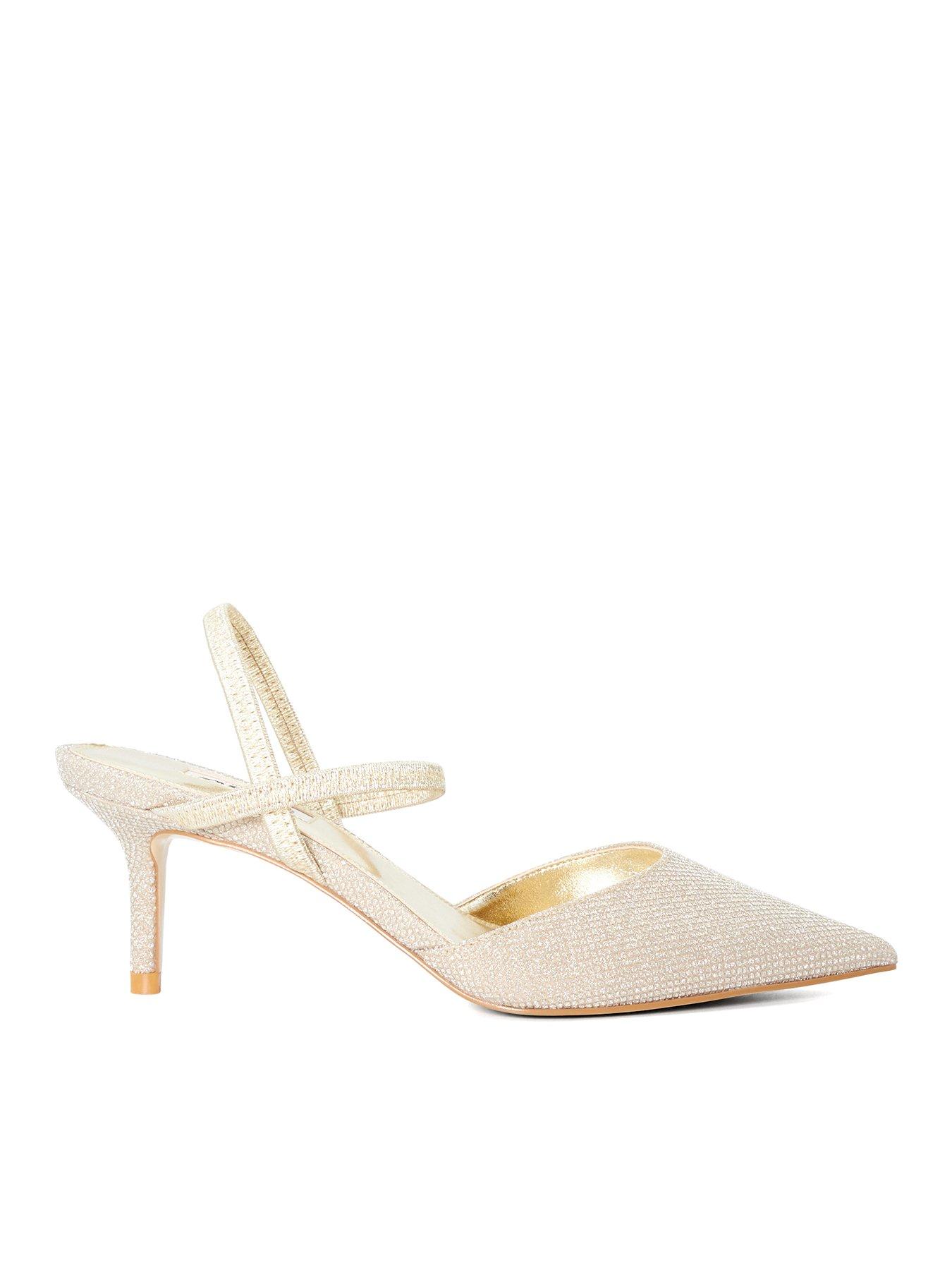 Dune gold shoes sale on sale