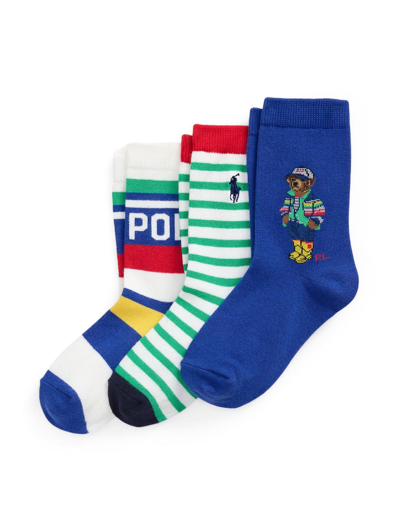 undefined Kids 3 Pack Socks - Multi