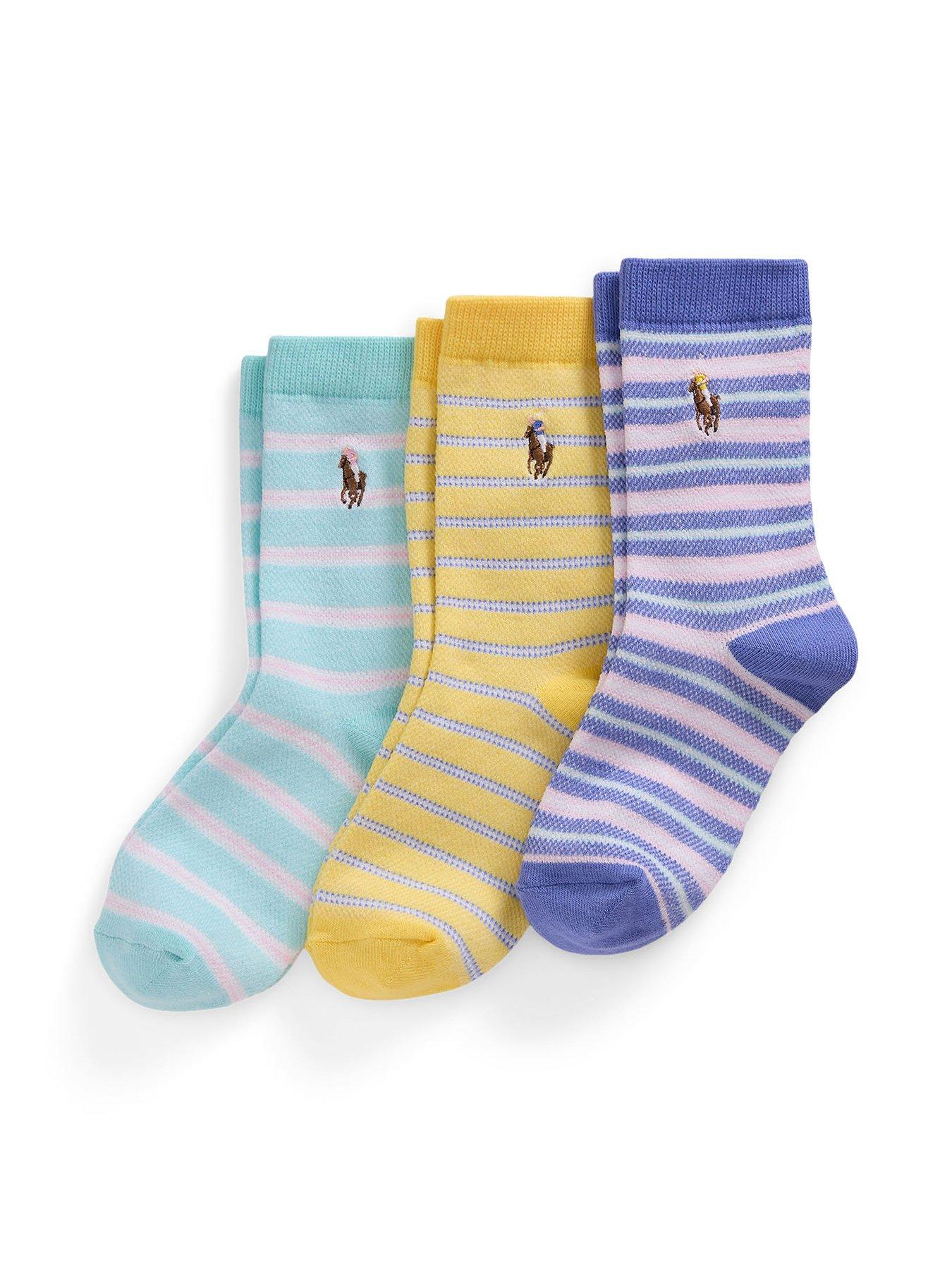 undefined Kids 3 Pack Socks - Multi