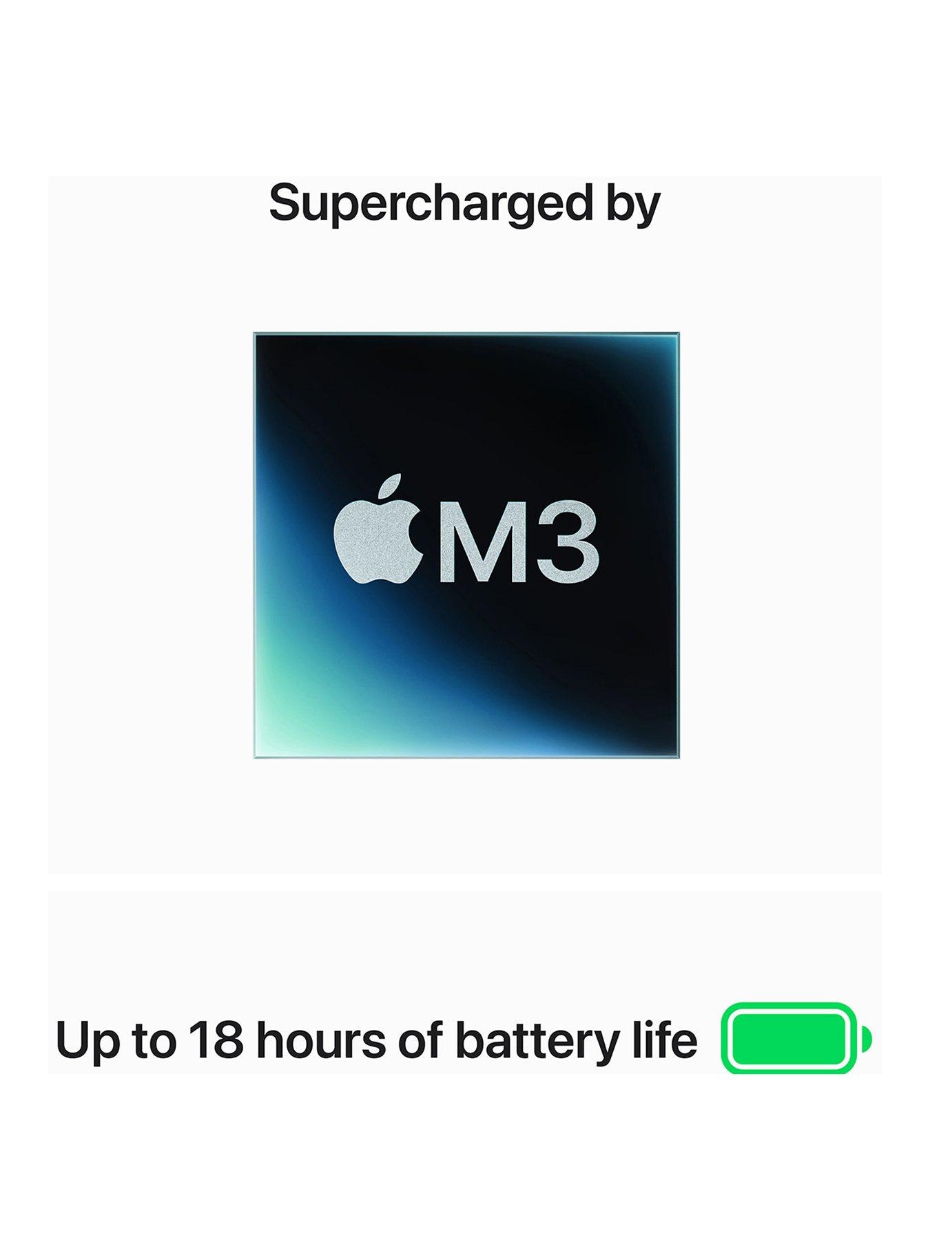 Image 3 of 8 of Apple MacBook Air (M3, 2024) 15 inch with 8-core CPU and 10-core GPU, 16GB Unified Memory, 256GB SSD - Starlight