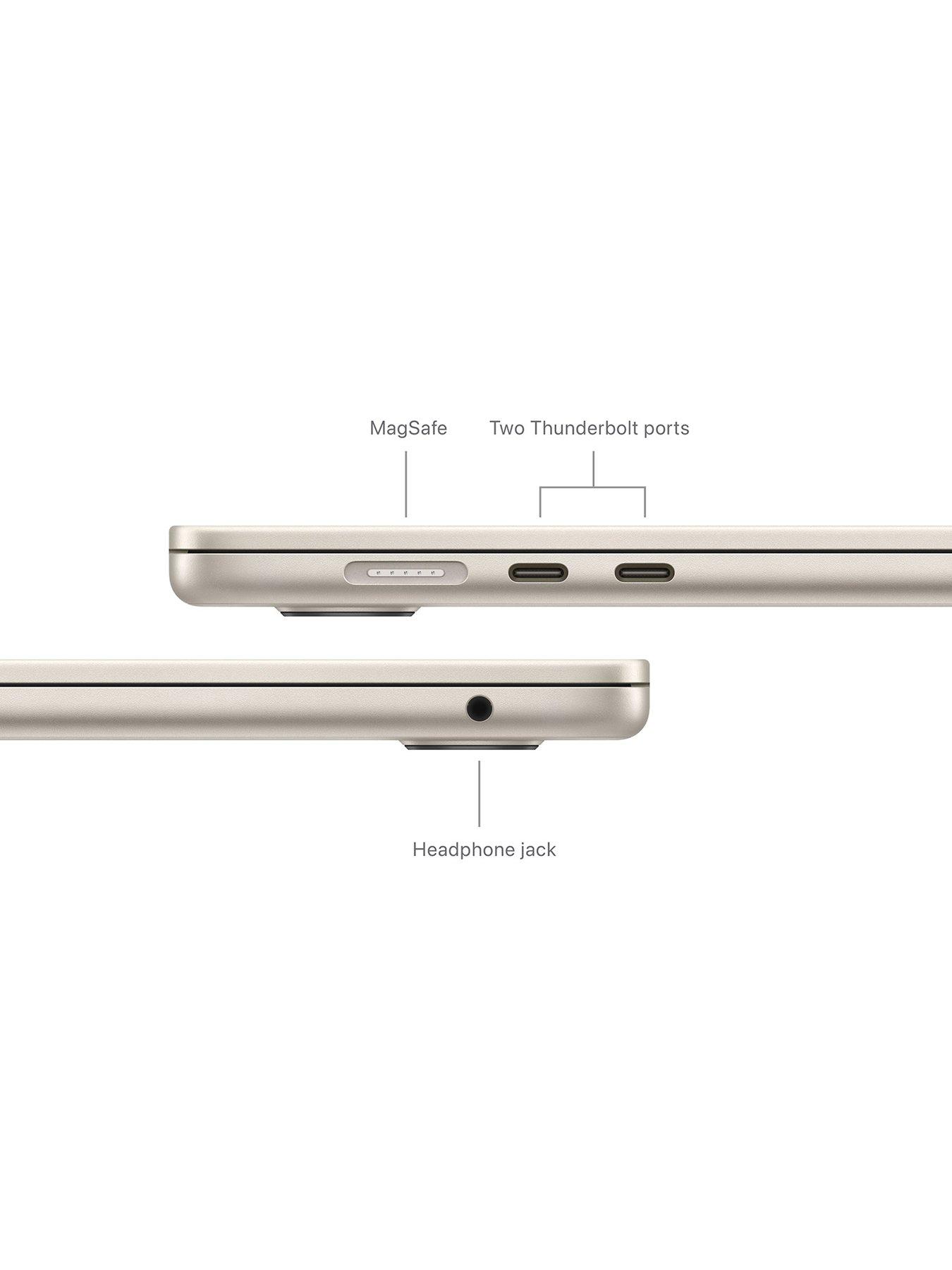 Image 5 of 8 of Apple MacBook Air (M3, 2024) 15 inch with 8-core CPU and 10-core GPU, 16GB Unified Memory, 256GB SSD - Starlight