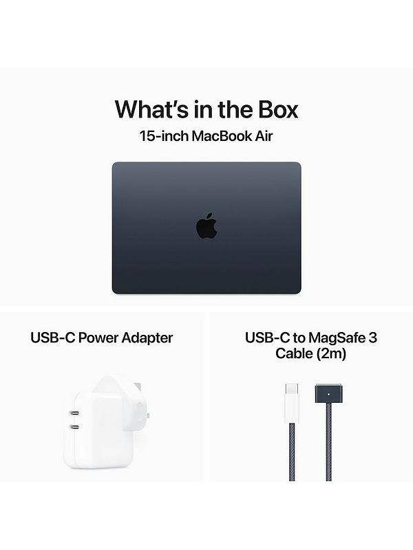 Apple MacBook Air (M3, 2024) 15 inch with 8-core CPU and 10 Apple MacBook Air (M3, 2024) 15 inch with 8-core CPU and 10